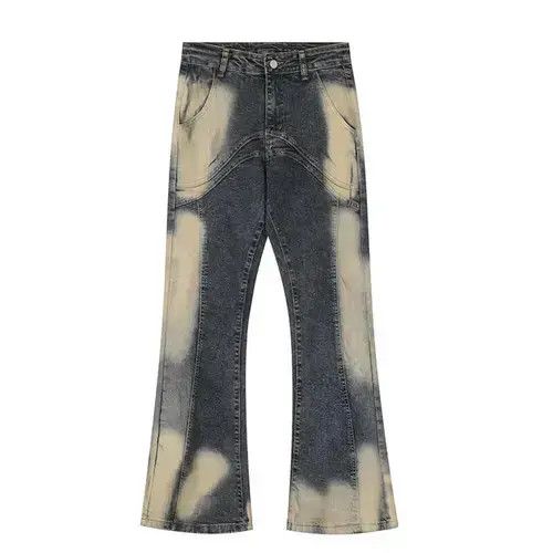 VIBE Casual Flared Baggy Jeans Size US 32 / EU 48 - 8 Thumbnail