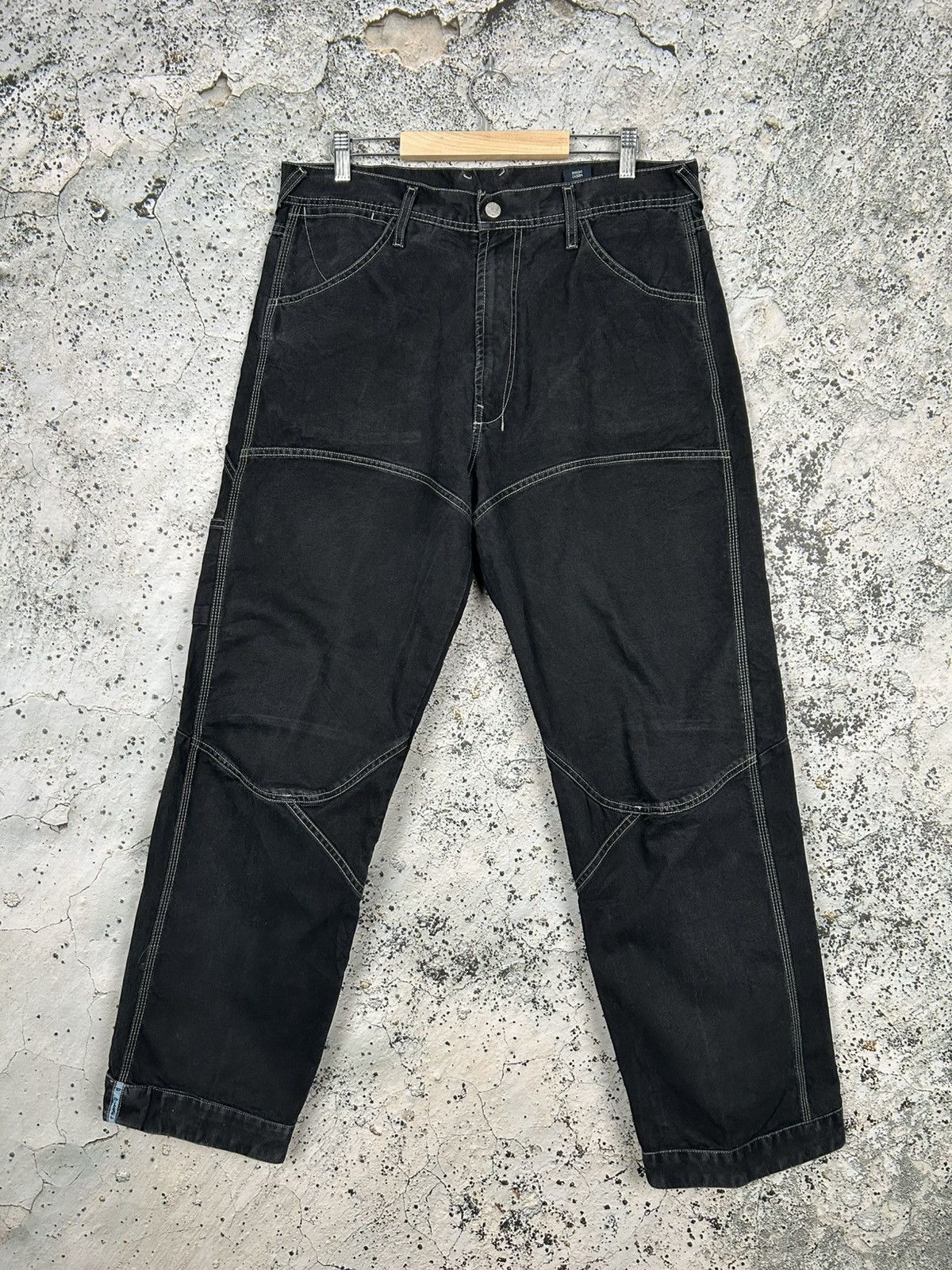 Diesel × Vintage Vintage Diesel Carpenter Workwear Skateboarding Pants 90s Size US 34 / EU 50 - 1 Thumbnail