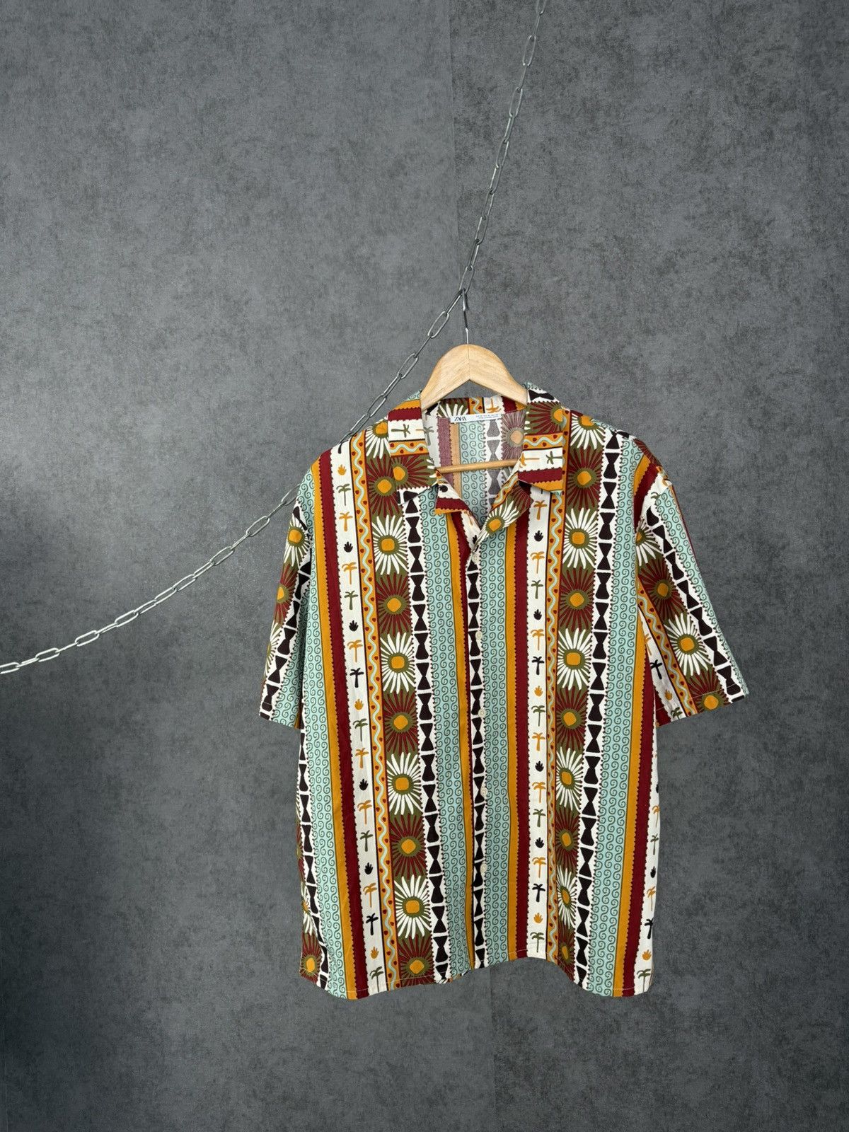 Zara Zara Man Hawaiian crazy shirt Size US M / EU 48-50 / 2 - 1 Thumbnail
