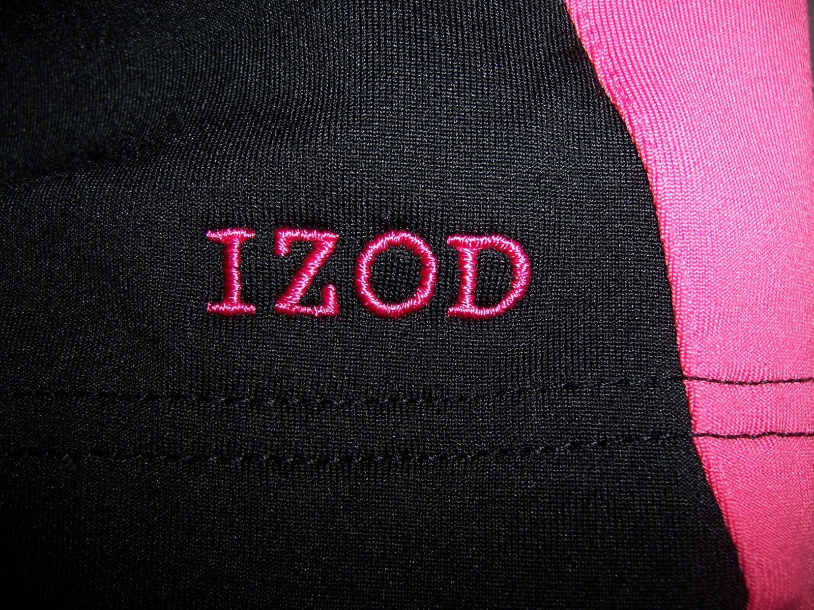 Izod Izod Cool FX Women's Fitted Athletic Jacket Black/Pink - M Size M / US 6-8 / IT 42-44 - 3 Thumbnail