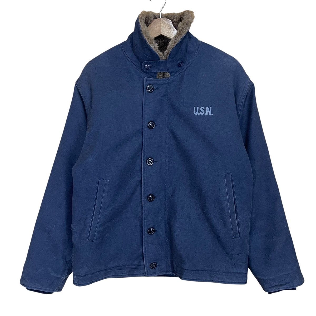 Vintage Usn Navy Deck N-1 Jacket