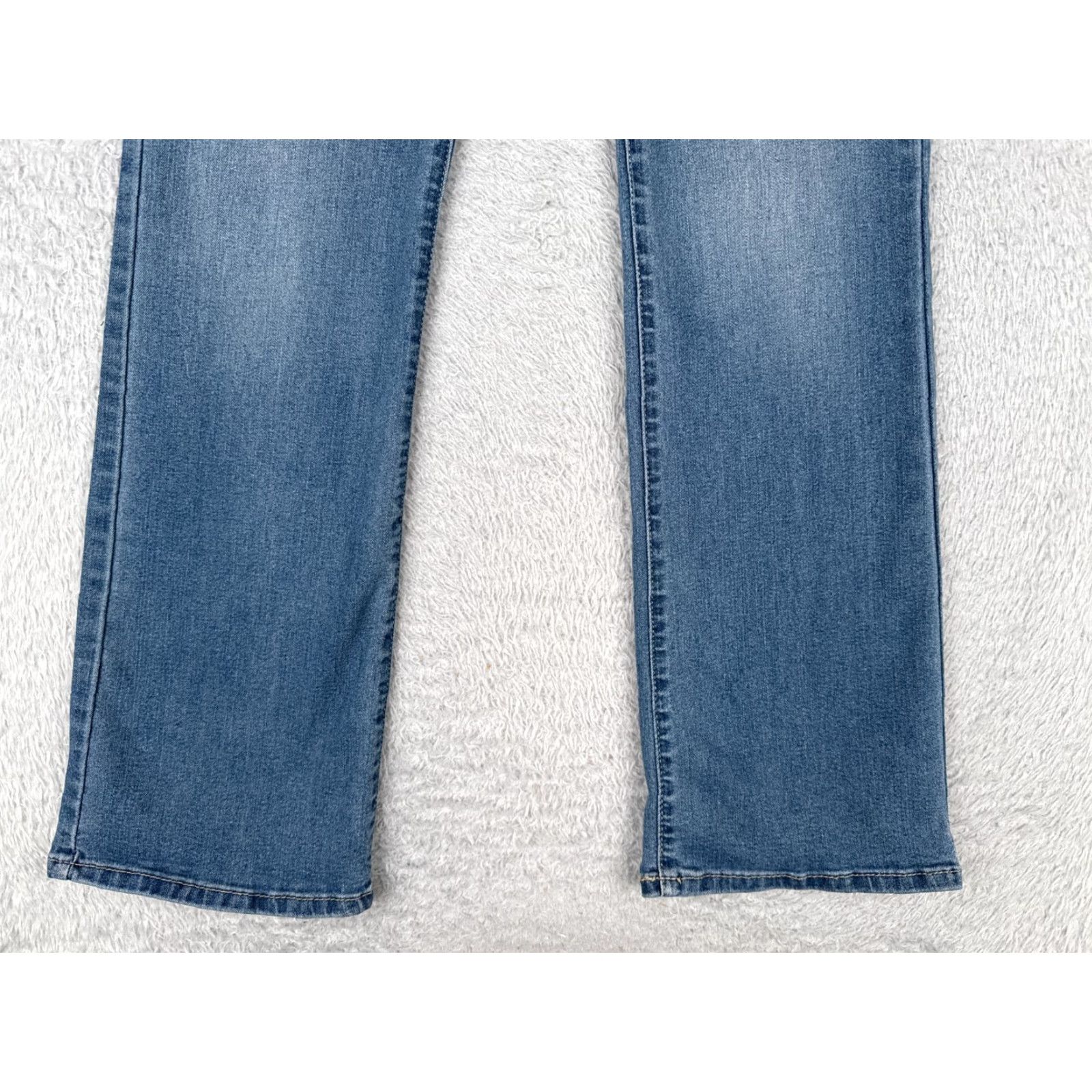 Vintage D. Jeans Women's Bootcut Jeans 10 Blue Denim Mid Rise Stretch Pockets American Classic Size 32" / US 10 / IT 46 - 2 Thumbnail