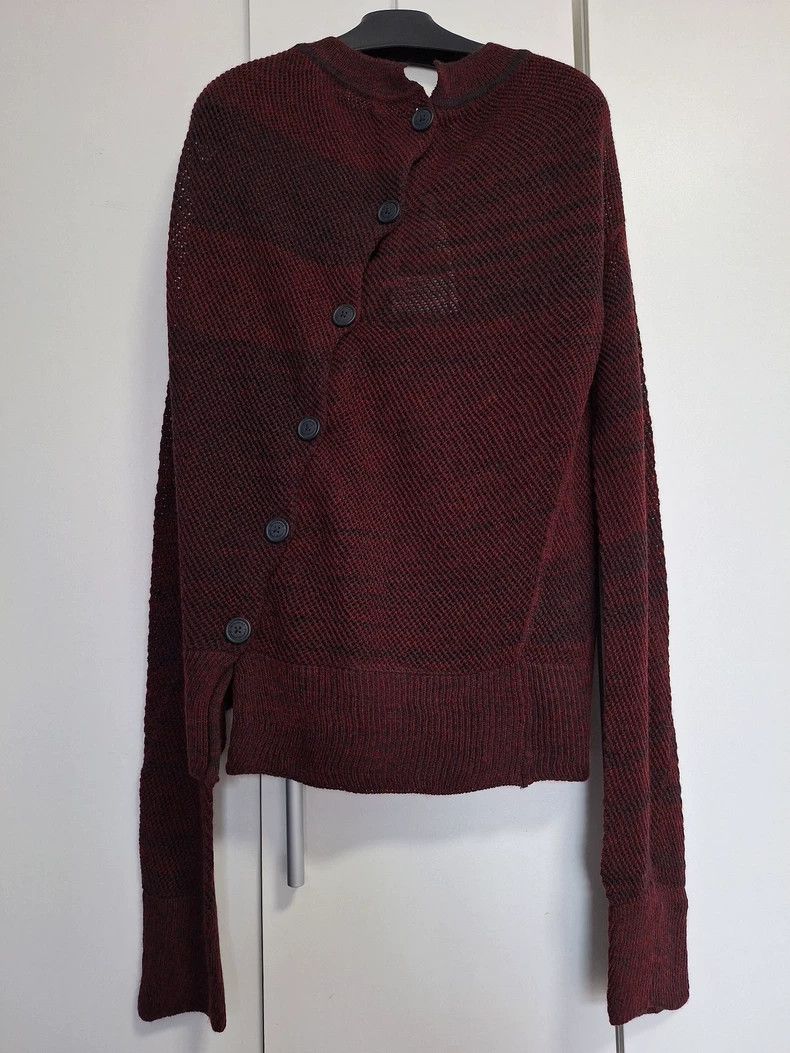 Vivienne Westwood Vivienne Westwood Red croke-knitted cardigan Size XL / US 12-14 / IT 48-50 - 1 Thumbnail