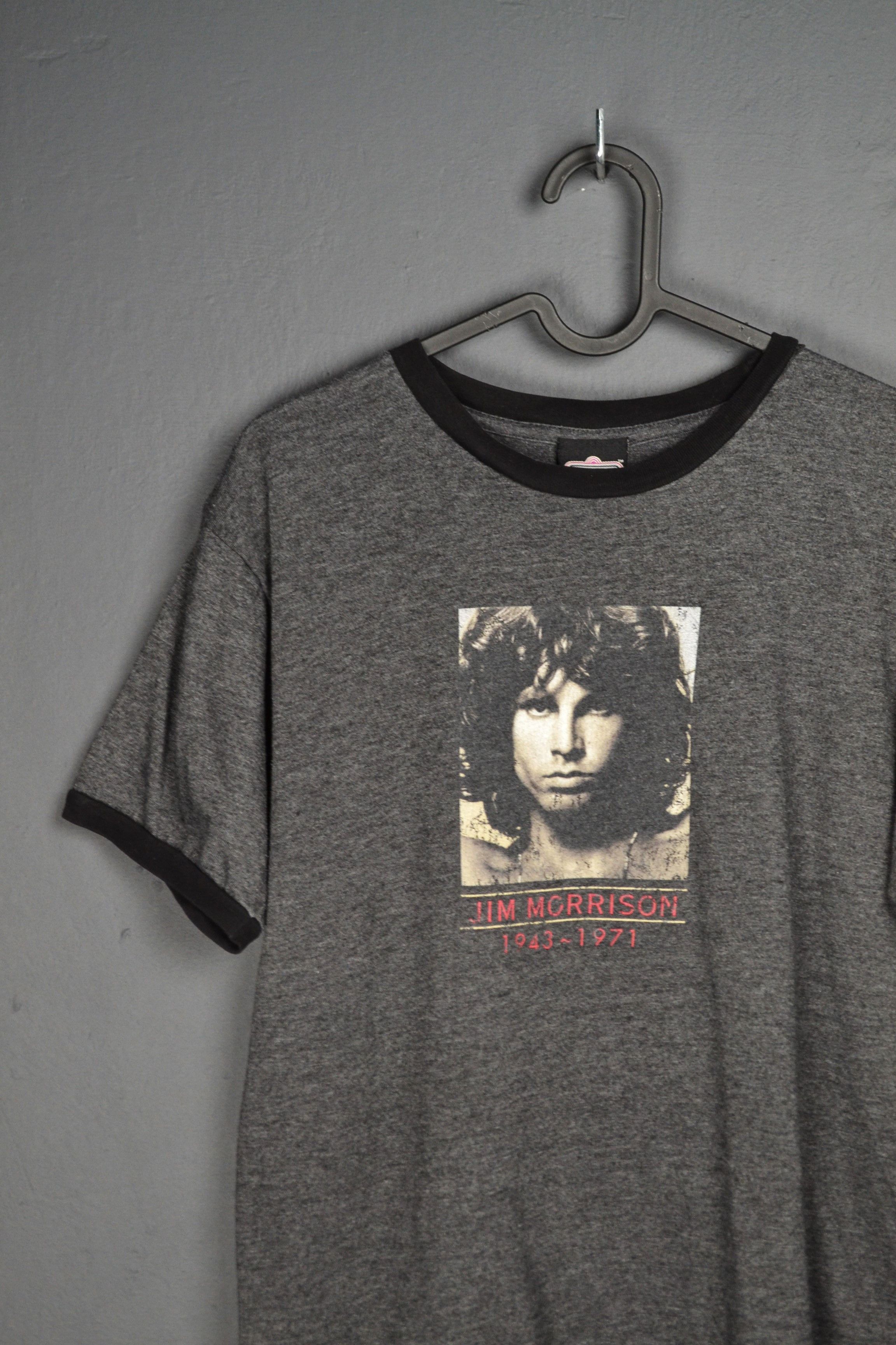 Band Tees Winter Land Youth L Gray Jim Morrison Graphic Women's XS-S Size XS / US 0-2 / IT 36-38 - 1 Thumbnail