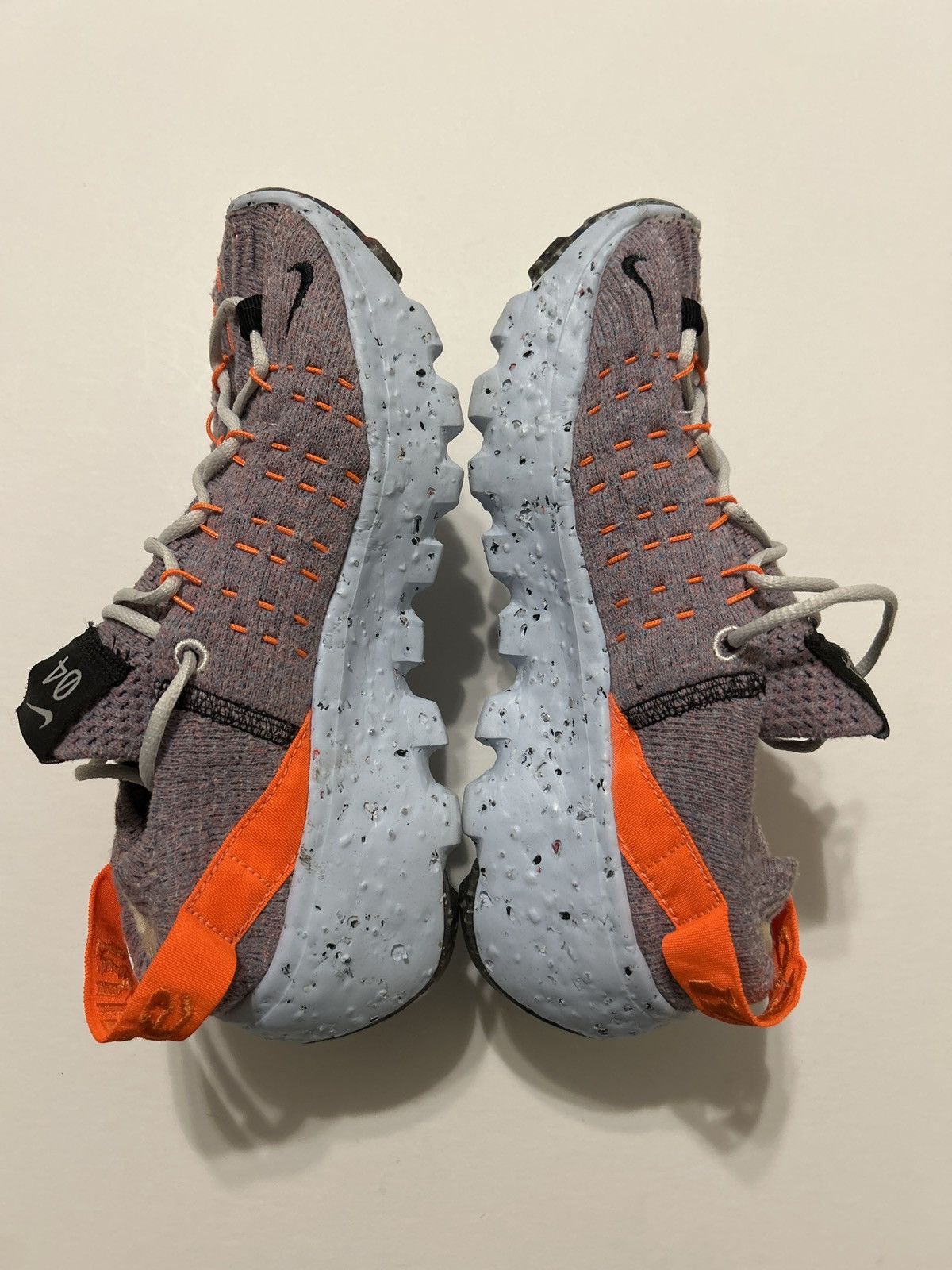 Nike Nike Wmns Space Hippie 04 Total Orange Womens Shoes Size US 5.5 / IT 35.5 - 2 Thumbnail