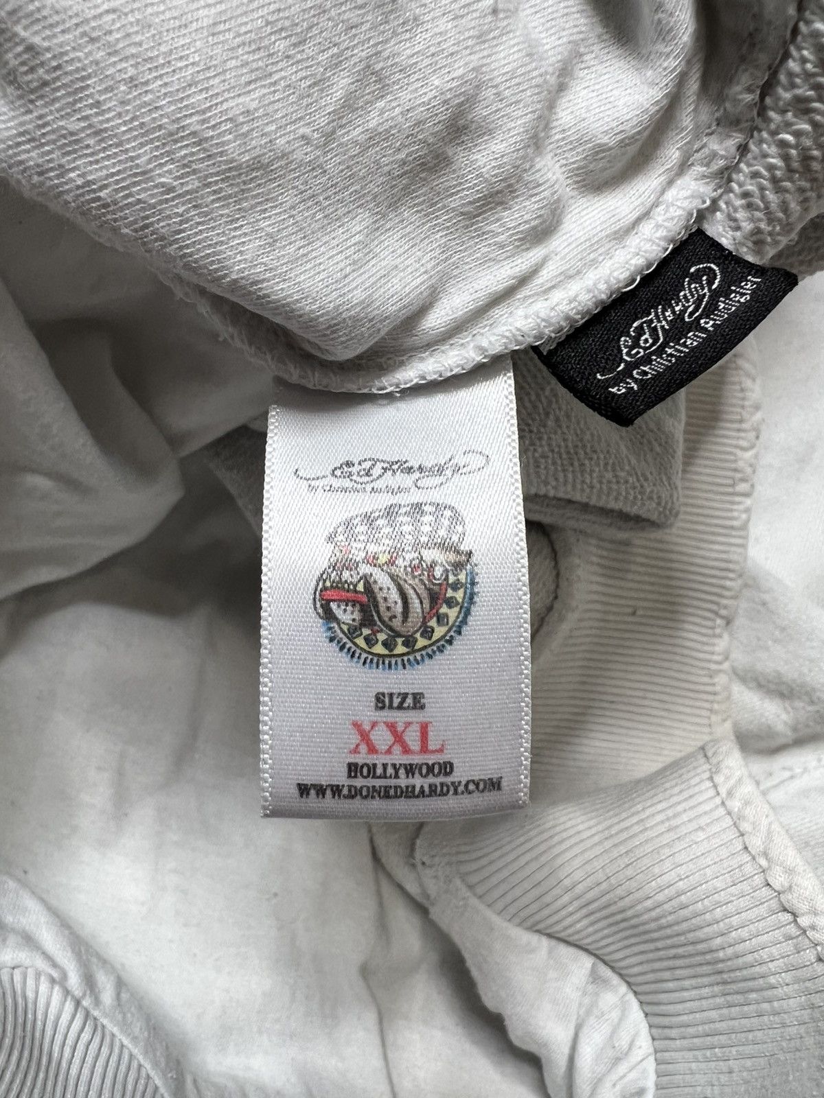 Ed Hardy Ed Hardy x Christian Audigier Full Zip Hoodie Crystal Design Size US L / EU 52-54 / 3 - 7 Thumbnail