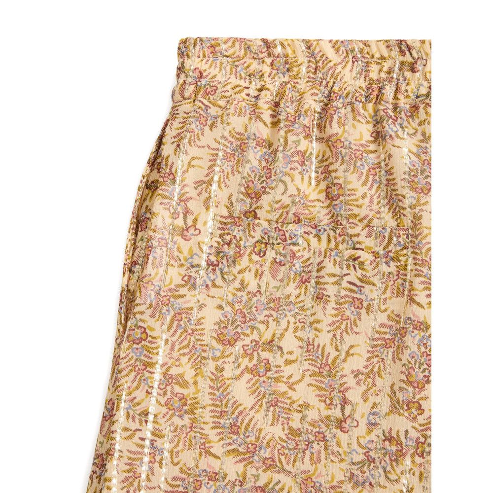 Valentino Valentino NEUTRALS Trousers - Straight Trousers Size 27" / US 4 / IT 40 - 1 Thumbnail