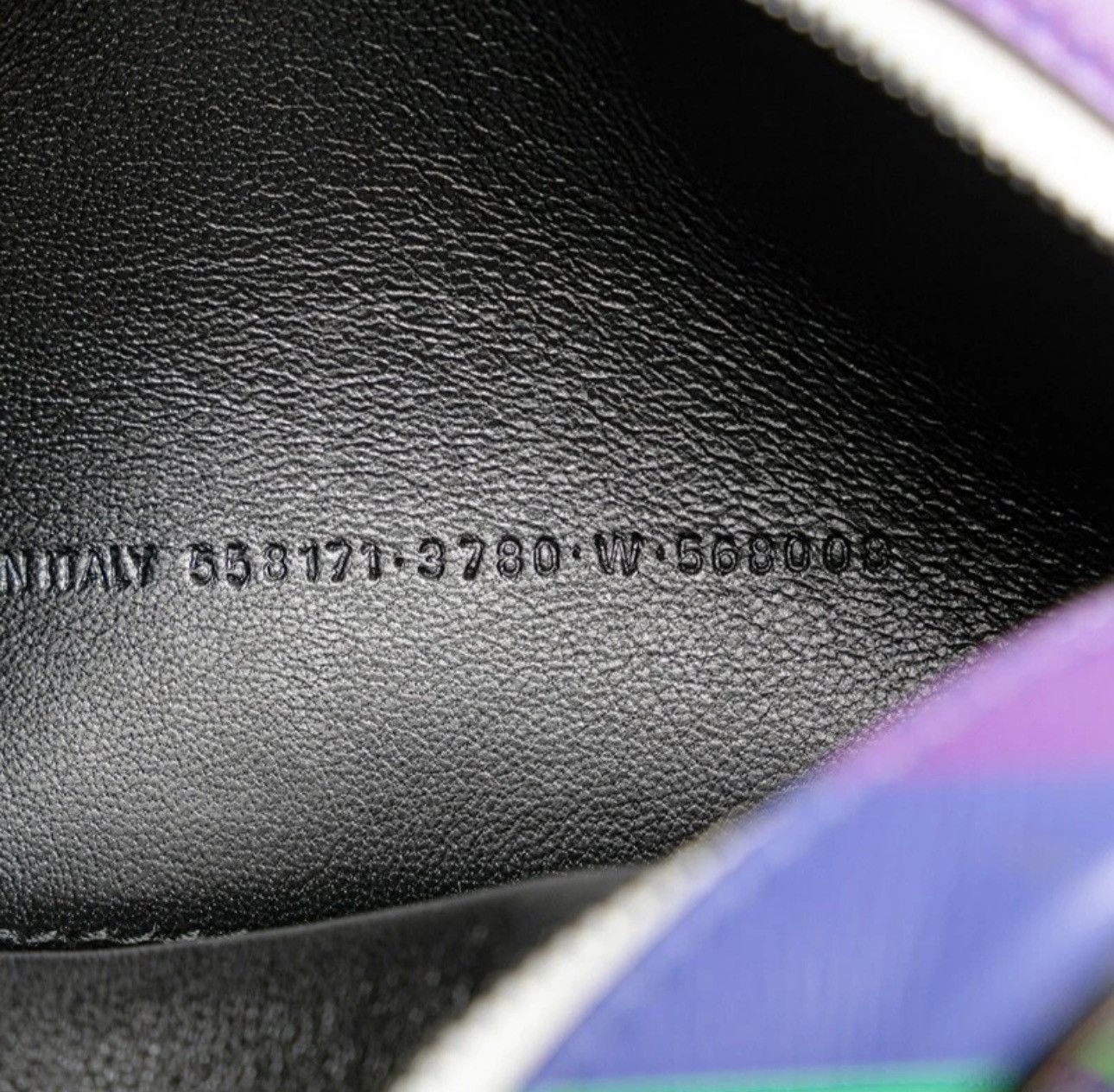 Balenciaga Balenciaga Multicolor Stripe Crossbody Bag - Rainbow Size ONE SIZE - 8 Thumbnail