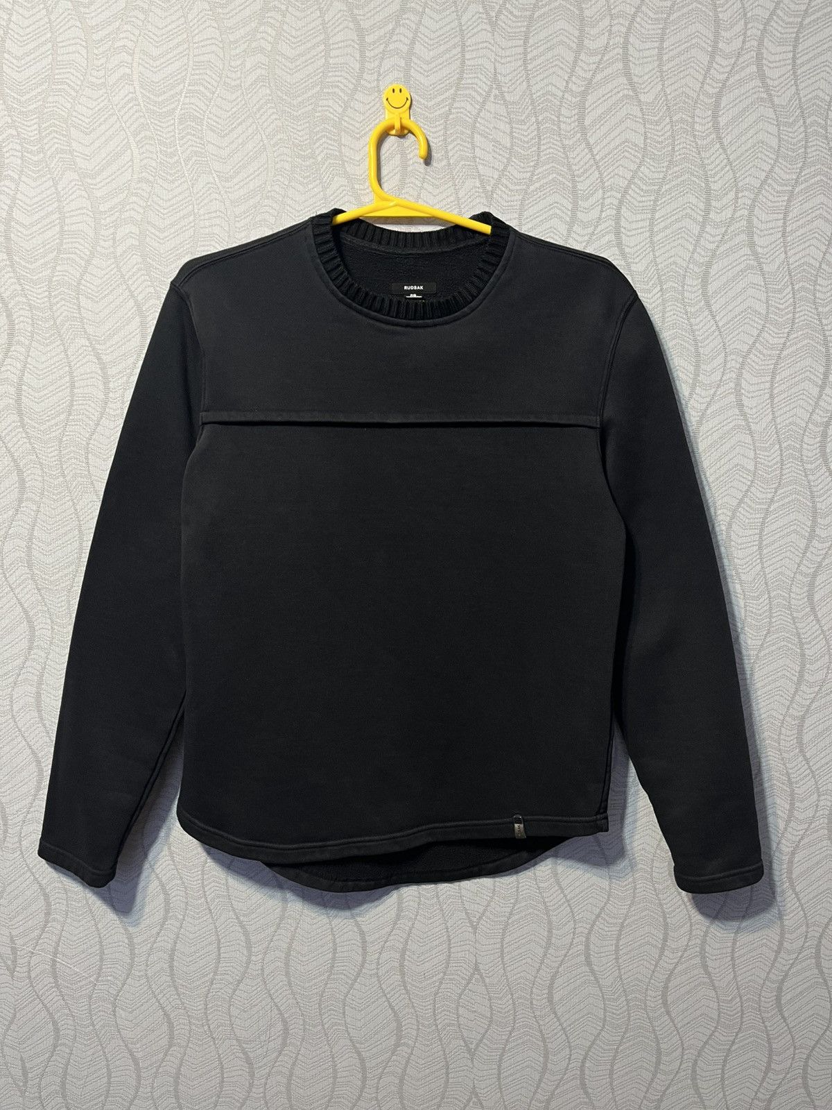 Rudsak Rudsak Men’s Black Avant Garde Crewneck Sweatshirt Pullover Size US S / EU 44-46 / 1 - 1 Thumbnail