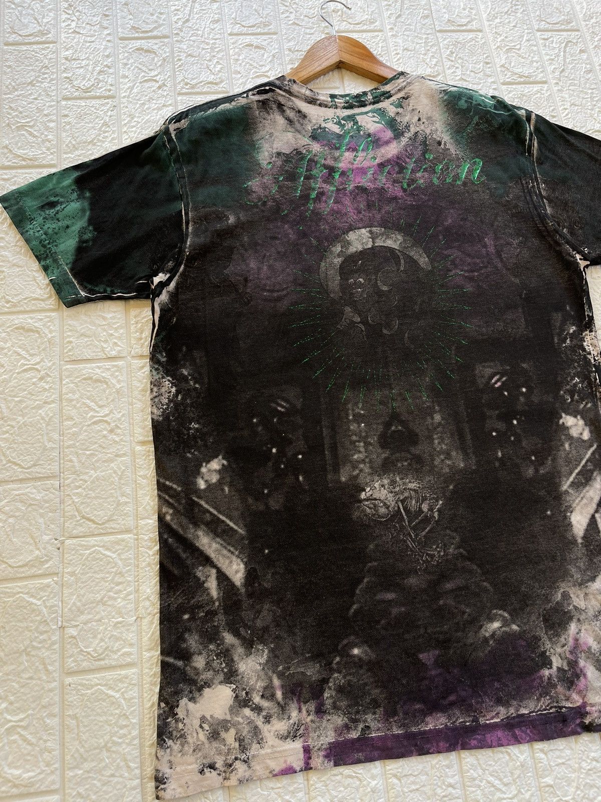 Affliction × Haunted Mound Affliction Skeleton Skull Full Print Size US L / EU 52-54 / 3 - 3 Thumbnail