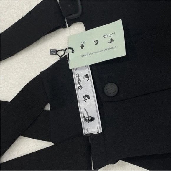 Off-White Off-White Black Snow Wear Bib Men's XS Size US XS / EU 42 / 0 - 5 Thumbnail