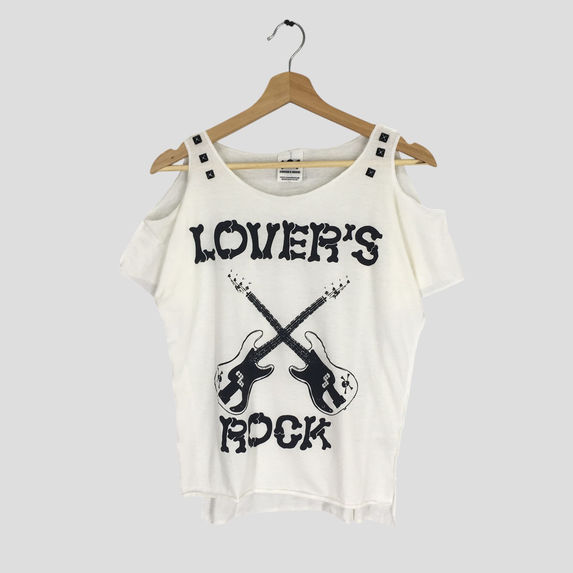 If Six Was Nine × Japanese Brand × Vintage Vintage Super Lovers Japan Studded Style Cropped Top Punk Size M / US 6-8 / IT 42-44 - 1 Thumbnail