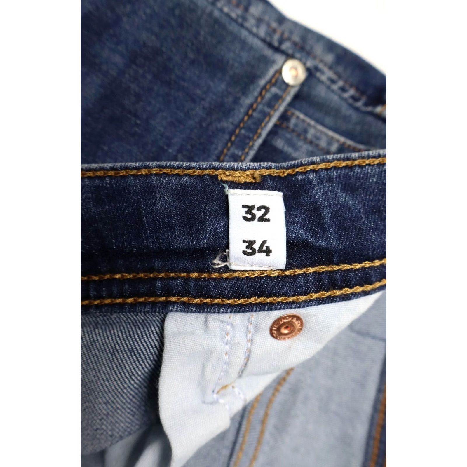 Jack & Jones JACK & JONES Slim/Glenn Jeans Men's W32/L34 Blue Slim/Glenn Jeans 5-Pocket Stretch Zip Fly Denim Size US 32 / EU 48 - 5 Thumbnail