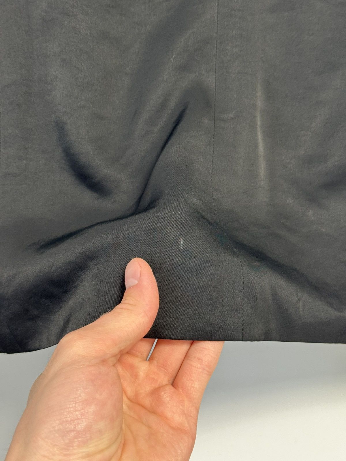 Jil Sander JIL SANDER Black Silk Lined Coat Jacket Made in Italy Blazer Size XS / US 0-2 / IT 36-38 - 20 Thumbnail