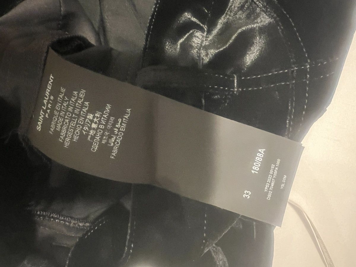 Saint Laurent Paris Saint Laurent velvet wide leg pants. 33. $1990 Size US 33 - 11 Thumbnail