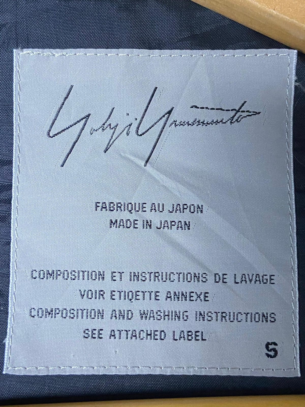 Yohji Yamamoto Vintage YOHJI YAMAMOTO Hidden Button Long Coat (130) Size XXS / US 00 / IT 34 - 8 Thumbnail