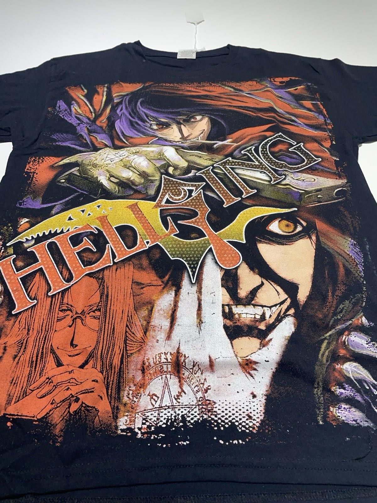 The Unbranded Brand Vintage Hell Sing Anime T-Shirt Size M Medium RARE Double Size US M / EU 48-50 / 2 - 2 Thumbnail