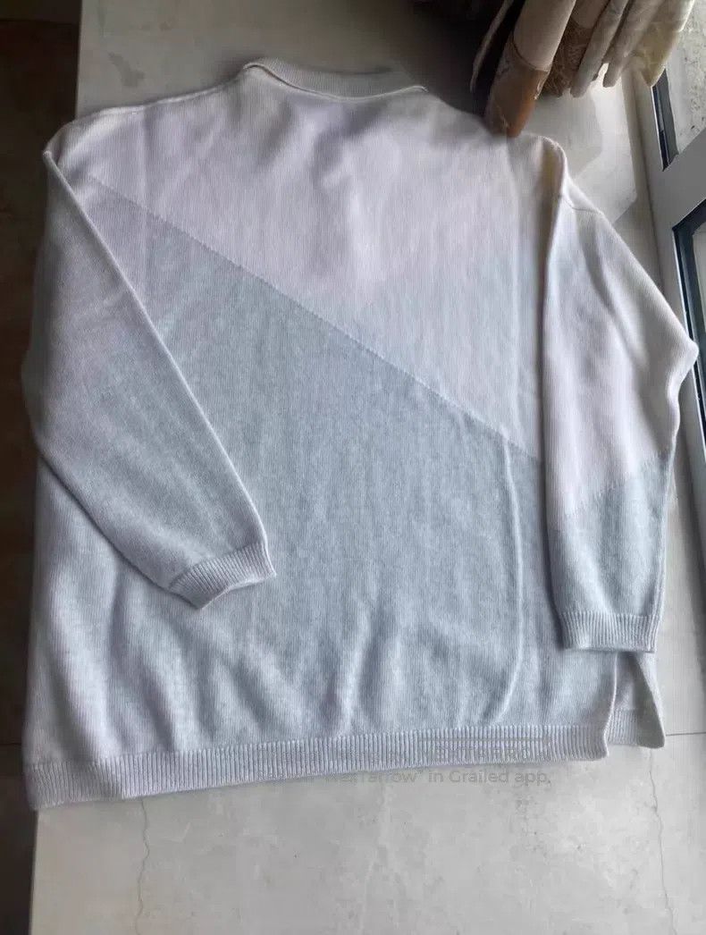 Loewe Loewe Polo neck sweater mixed color metallic logo knitwear Size M / US 6-8 / IT 42-44 - 4 Thumbnail