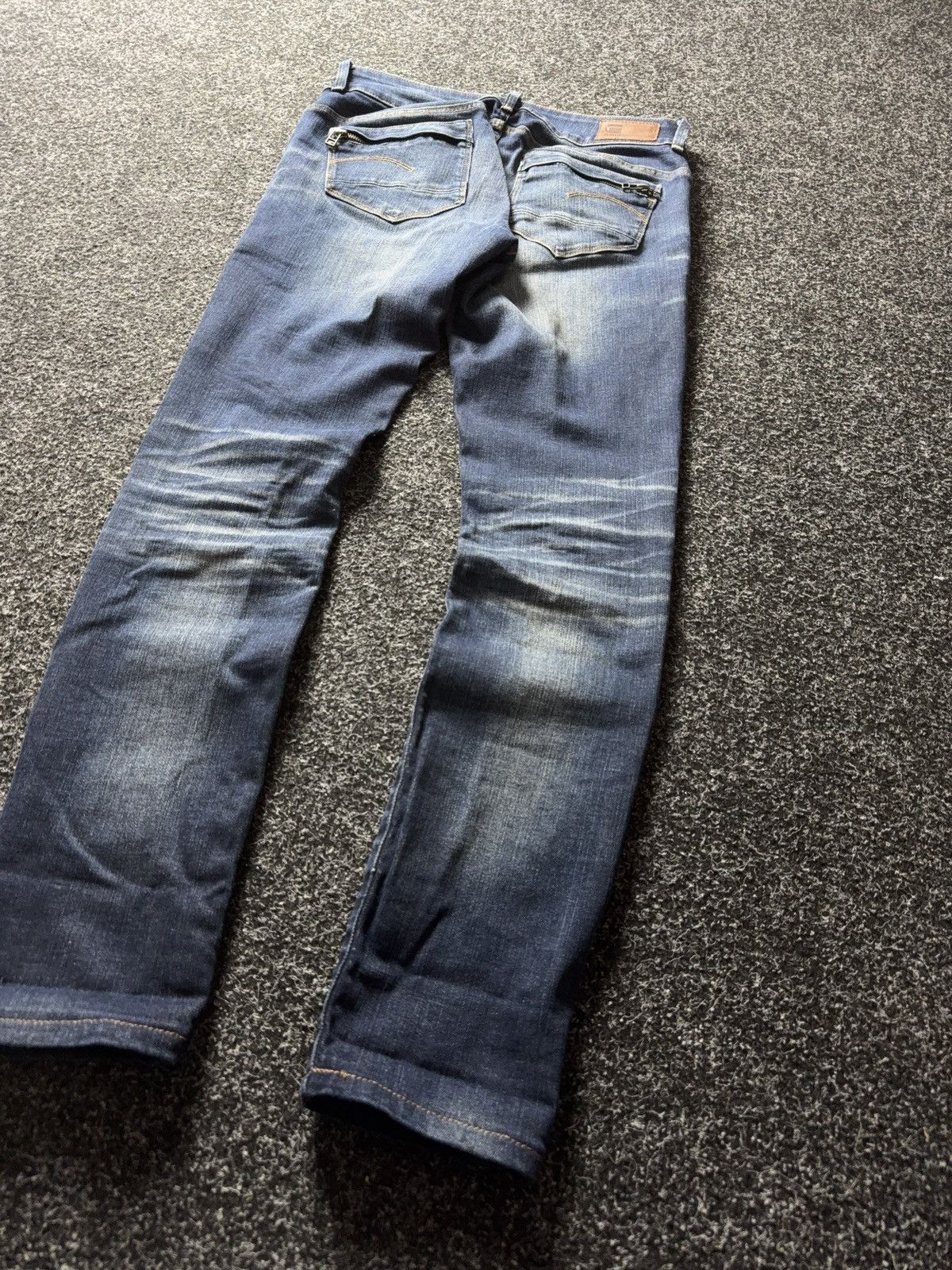 G-Star Y2K G-Star RAW Midge Cody Mid Skinny Jeans Distressed Wash Size 28" / US 6 / IT 42 - 15 Thumbnail