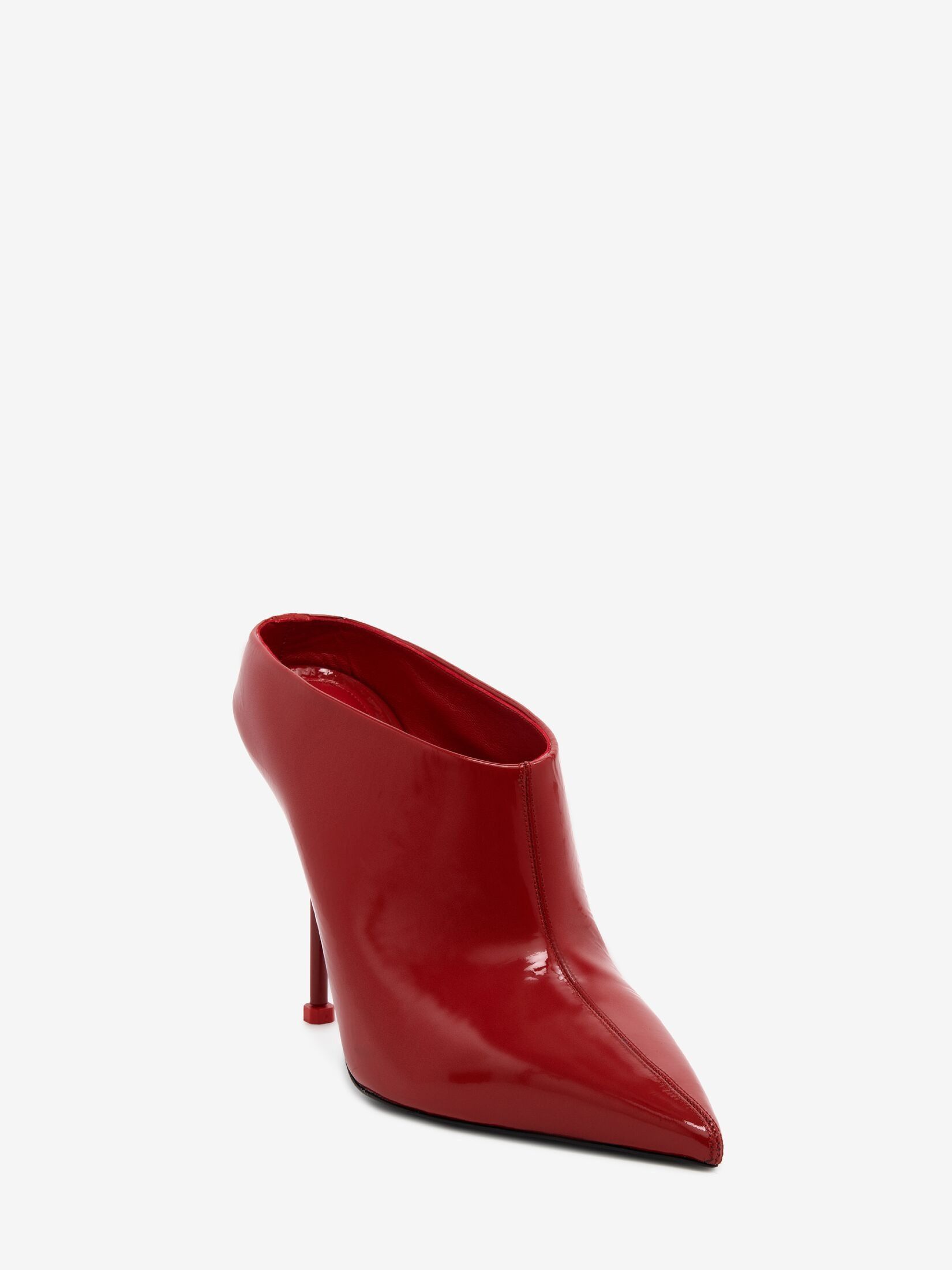 Alexander McQueen o1w1db10925 Thorn Mule in Red Size US 6 / IT 36 - 2 Thumbnail