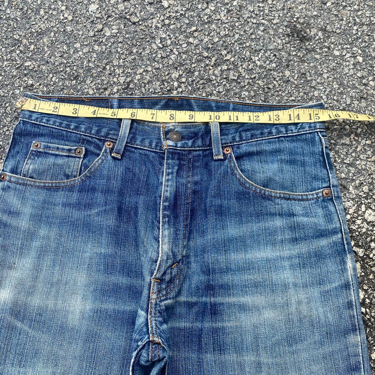 Levi's Vintage Levis 516 Flare Distressed Denim Size US 31 - 5 Thumbnail