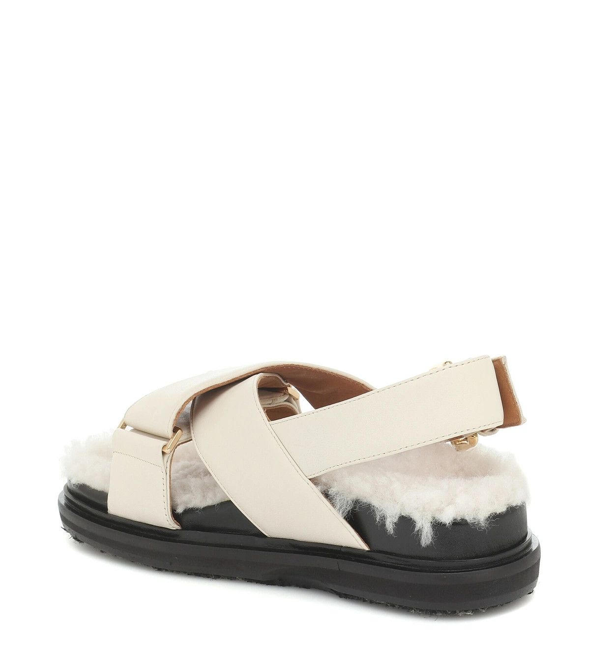 Marni o1y1025 Ankle Strap Sandals in Ivory Size US 6 / IT 36 - 3 Thumbnail
