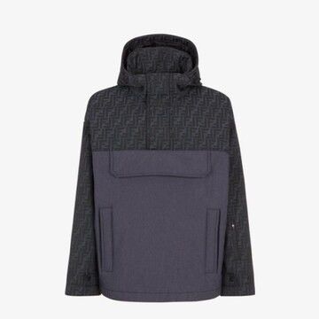 Fendi o1B3y1r0526 Hooded Jacket in Midnight Blue/Black Size US L / EU 52-54 / 3 - 1 Preview