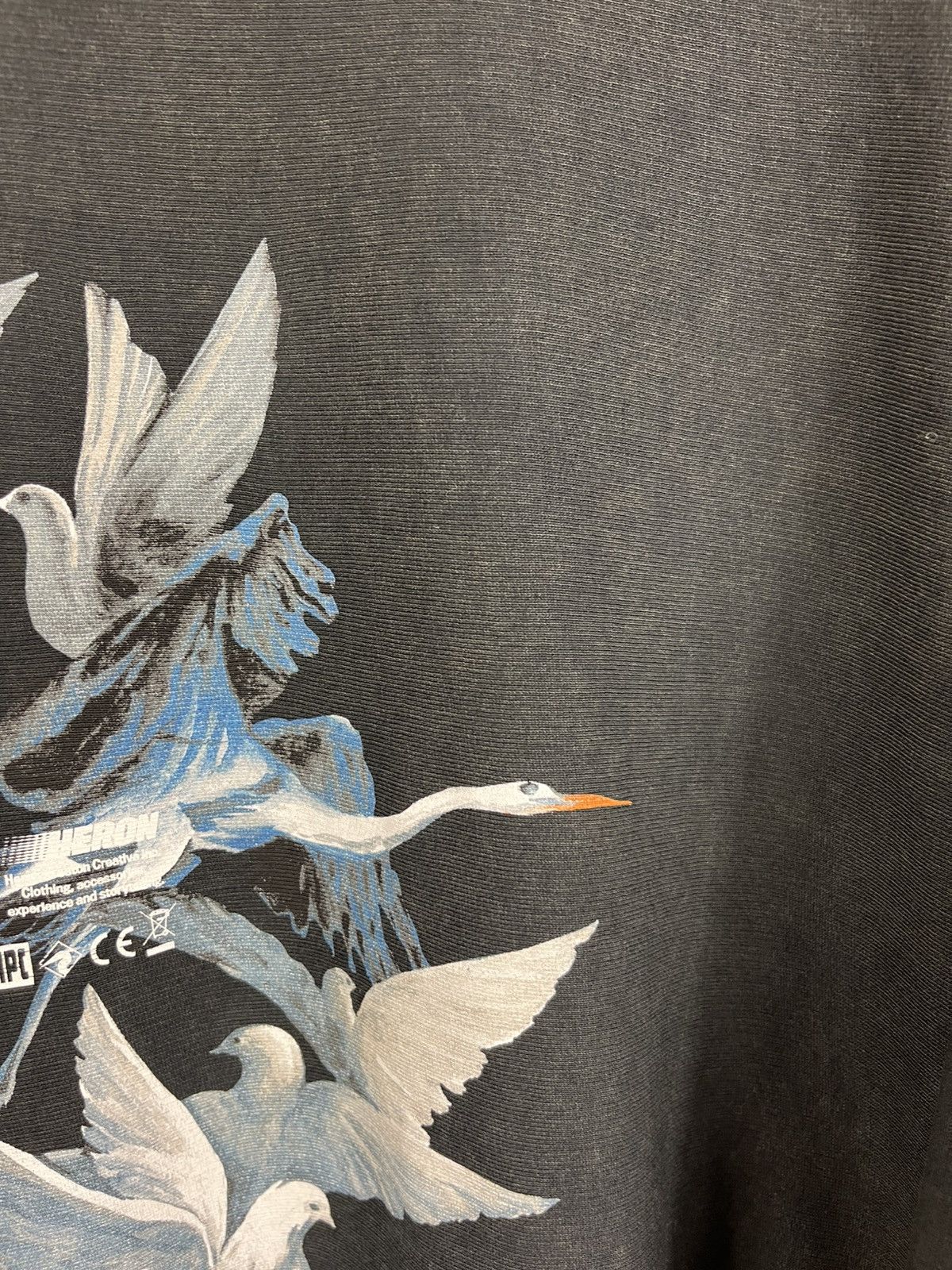 Heron Preston Heron Preston Dover oversize distressed crewneck sweatshirt Size US S / EU 44-46 / 1 - 9 Thumbnail