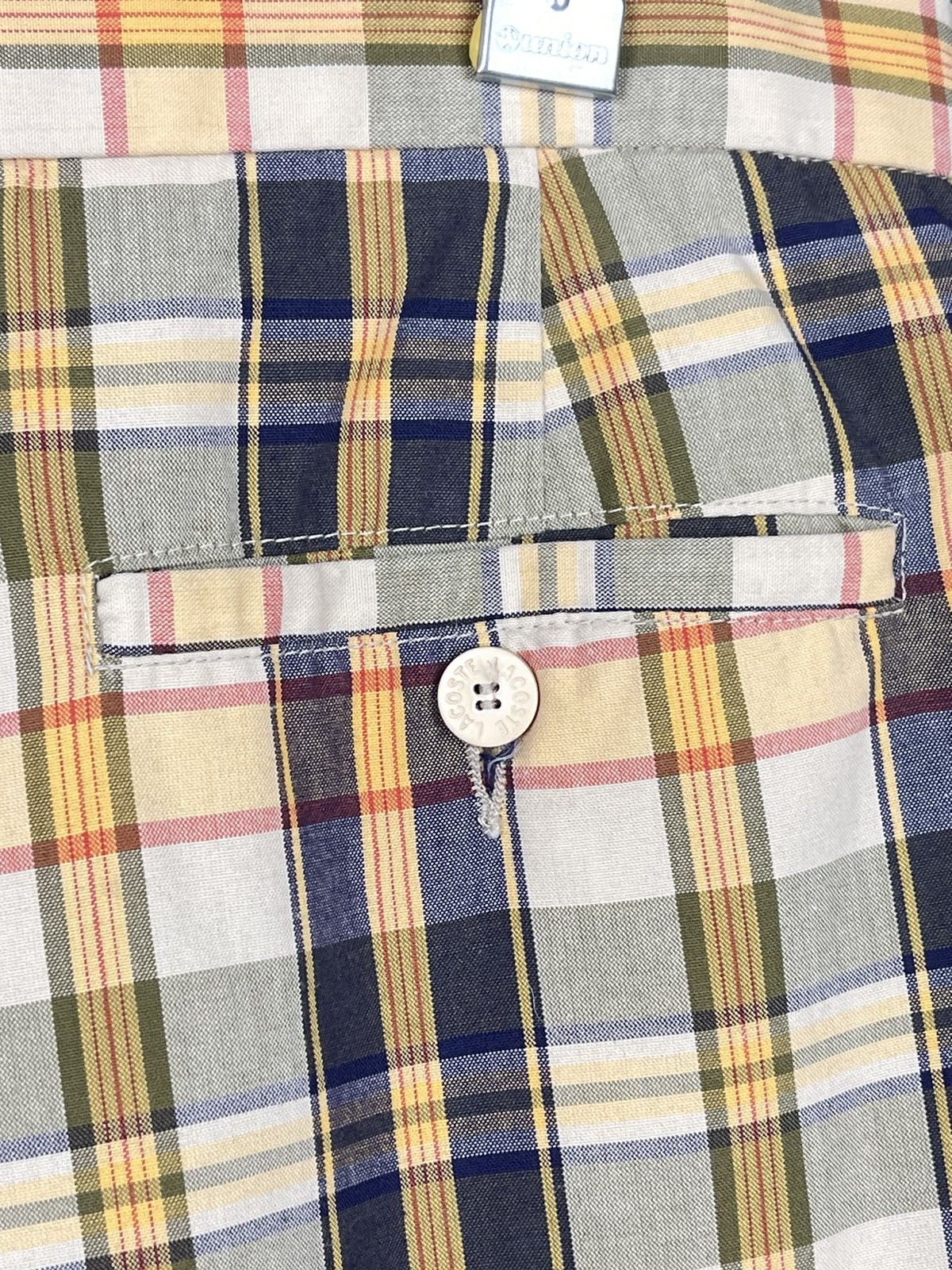 Lacoste Lacoste Chemise Vintage Checkered Shorts Men’s Size 48 Made In France Size US 34 / EU 50 - 11 Thumbnail