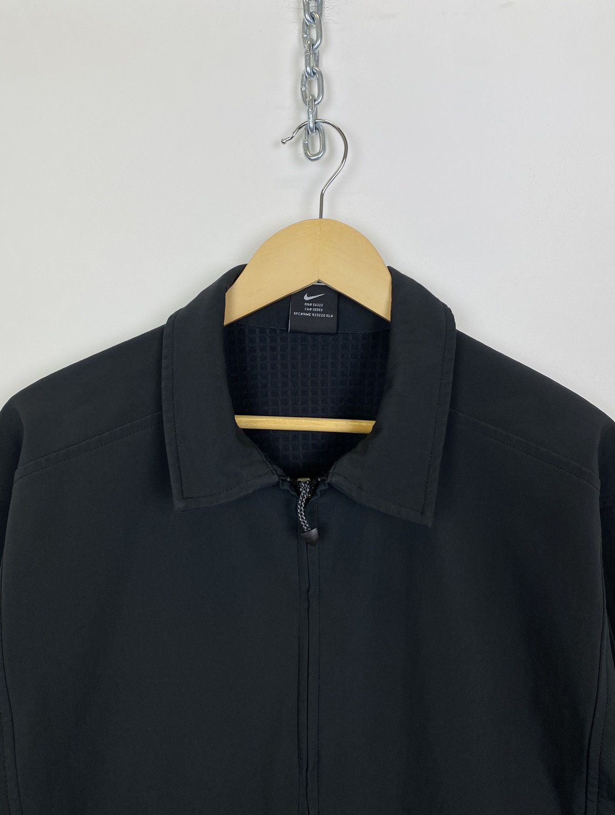 Nike × Vintage Nike Vintage Sphere Golf Pro Full Zip Jacket Men’s M Drill Size US M / EU 48-50 / 2 - 2 Thumbnail