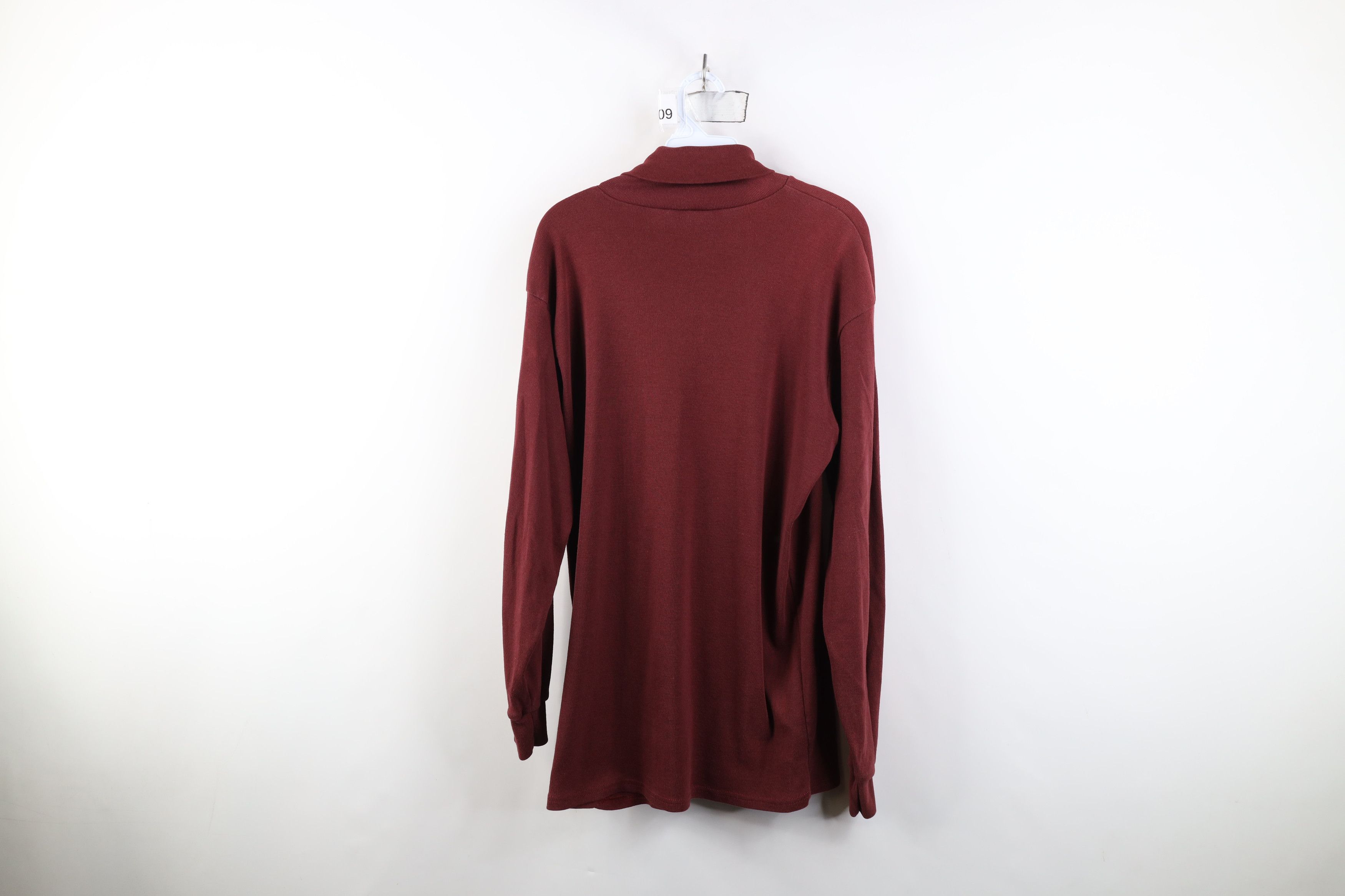 Majestic Vintage 90s Majestic Football Turtleneck T-Shirt USA Size US XL / EU 56 / 4 - 12 Thumbnail