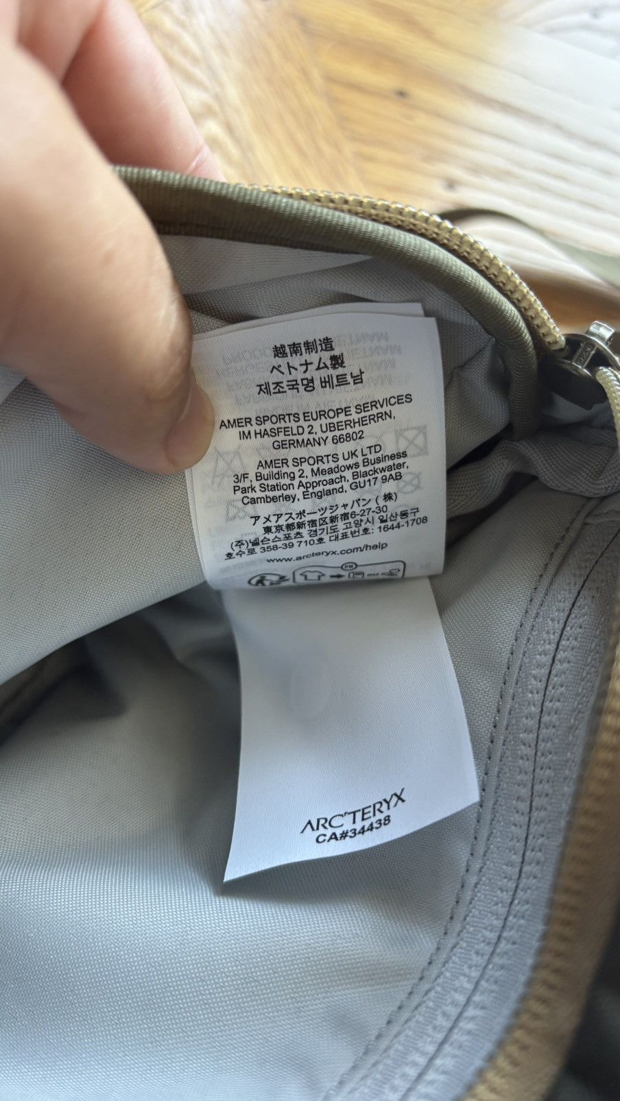 Arc'teryx Arc’teryx Mantis 1 “Tatsu/Canvas” Size ONE SIZE - 6 Thumbnail