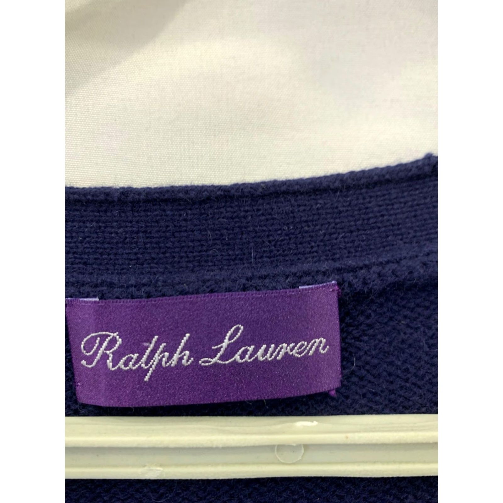 Ralph Lauren Purple Label Ralph Lauren Purple Label Cardigan Sweater Plaid Front Navy Men’s M Size US M / EU 48-50 / 2 - 3 Thumbnail