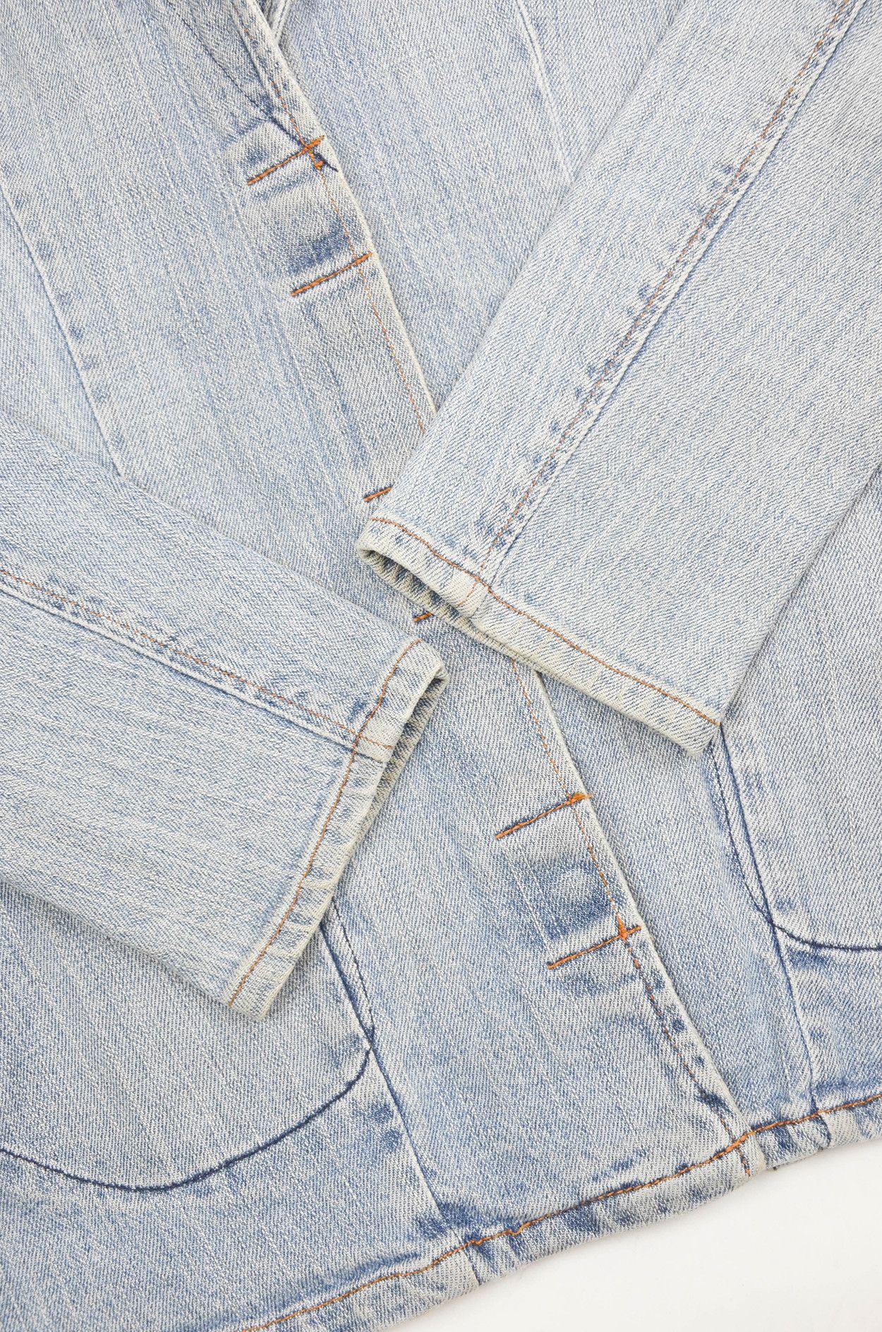 W&LT W&LT Wild and Lethal Jeans Denim Blazer Jacket – Size 36 Size XS / US 0-2 / IT 36-38 - 3 Thumbnail