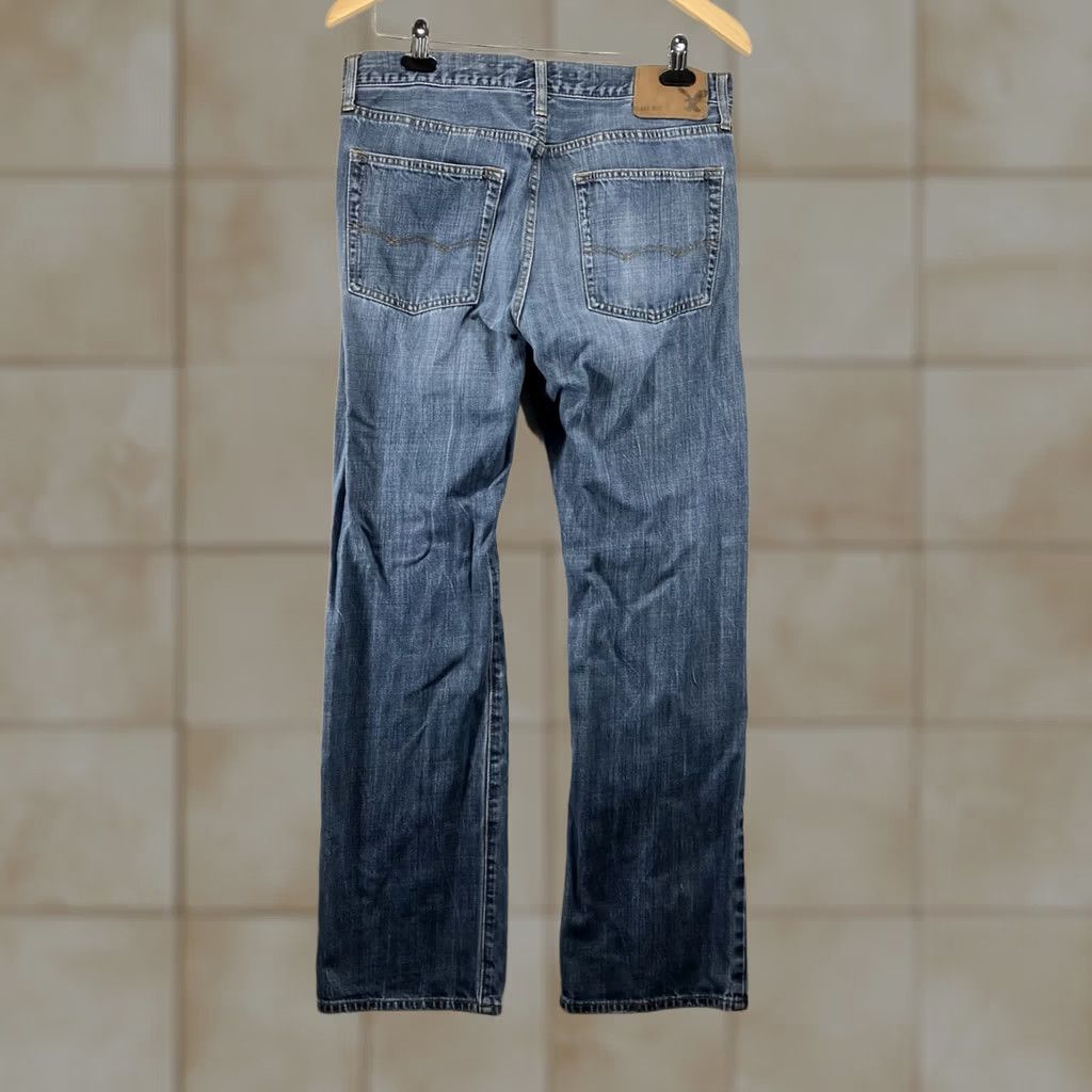 American Eagle Outfitters American Eagle Jeans Mens 33x30 Boot Cut Casual Workwear y2k Blue Denim Size US 33 - 1 Thumbnail