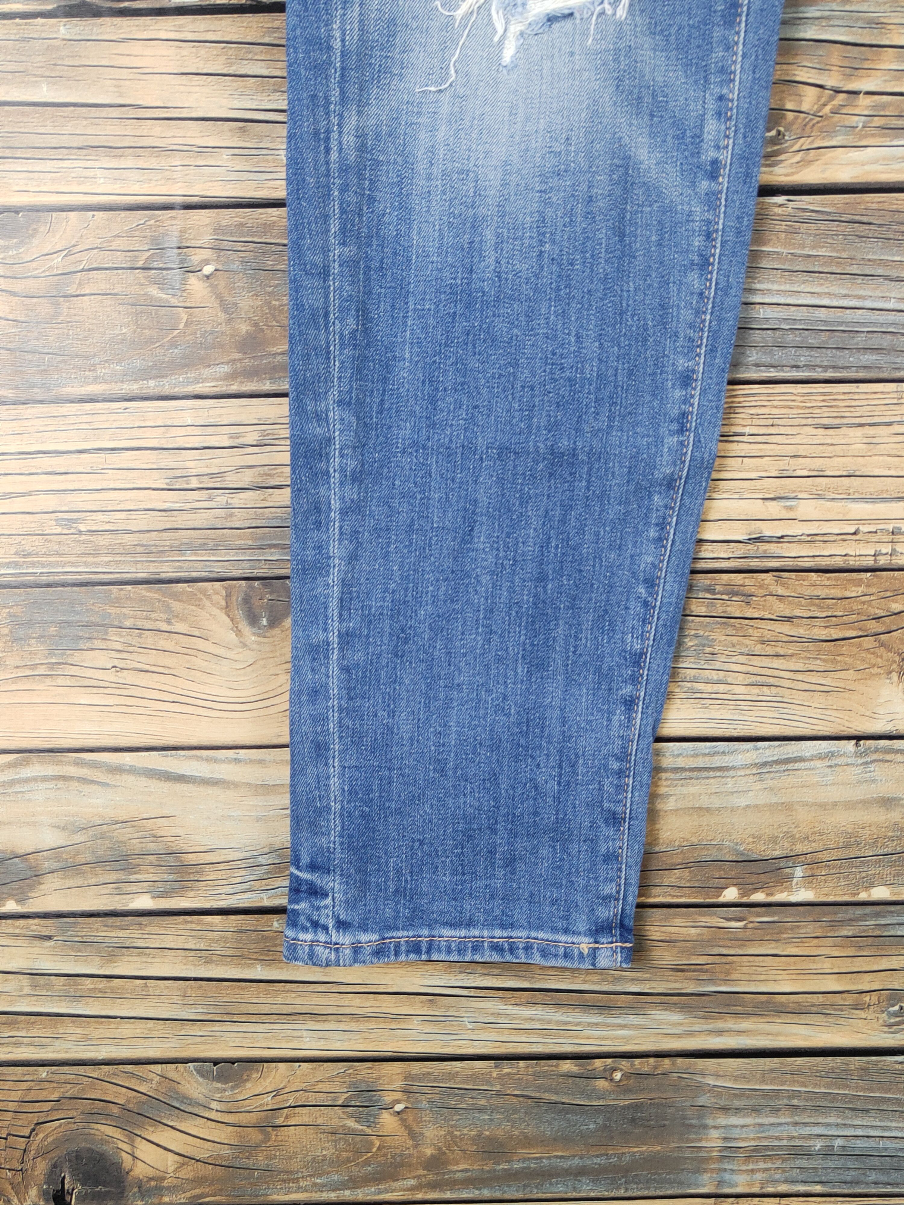 Abercrombie & Fitch Abercrombie & Fitch patchwork Ripped denim Jeans #W1295 Size US 29 - 4 Thumbnail