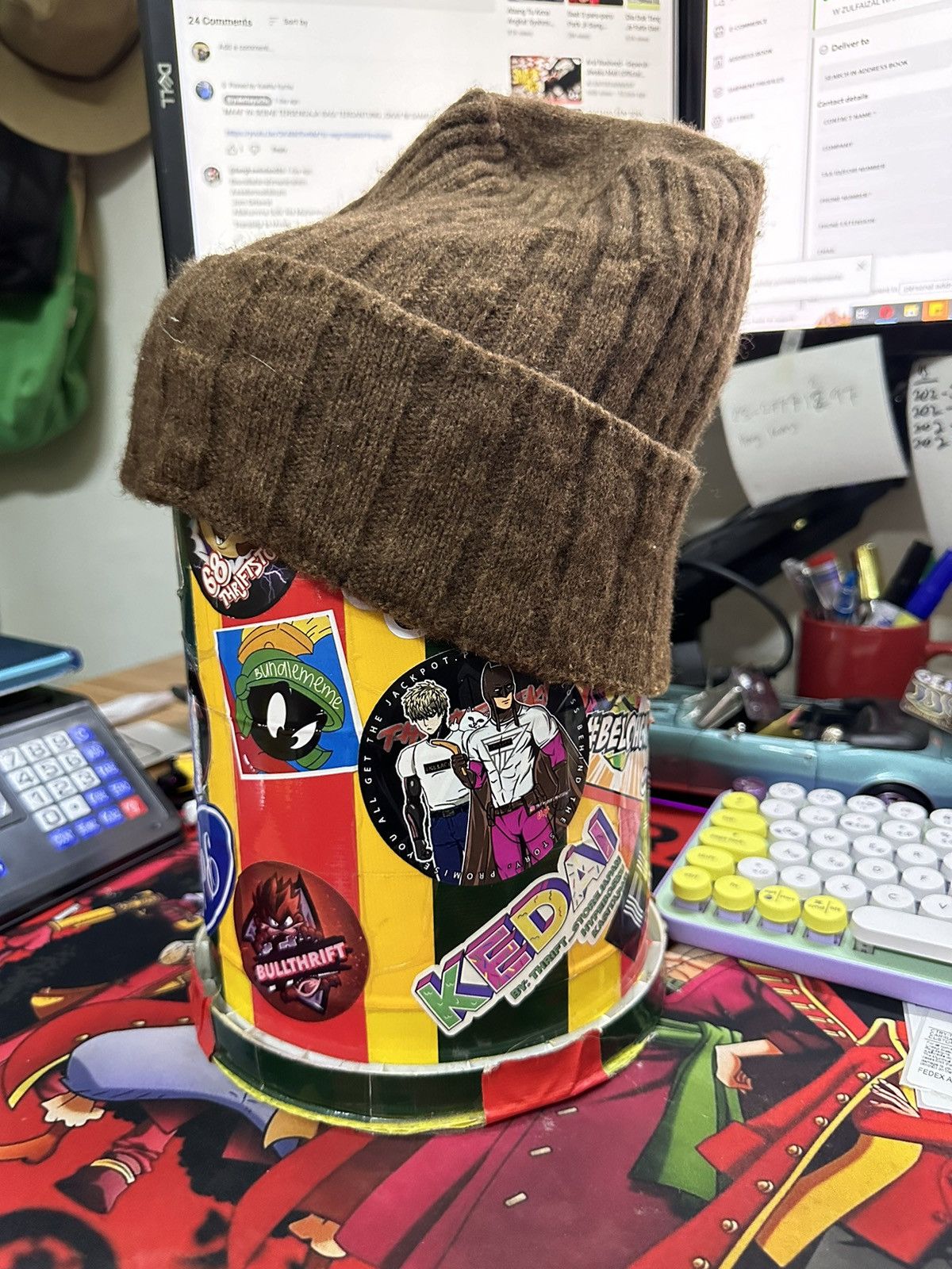 Jean Paul Gaultier Jean Paul Gaultier snow cap Size ONE SIZE - 2 Thumbnail