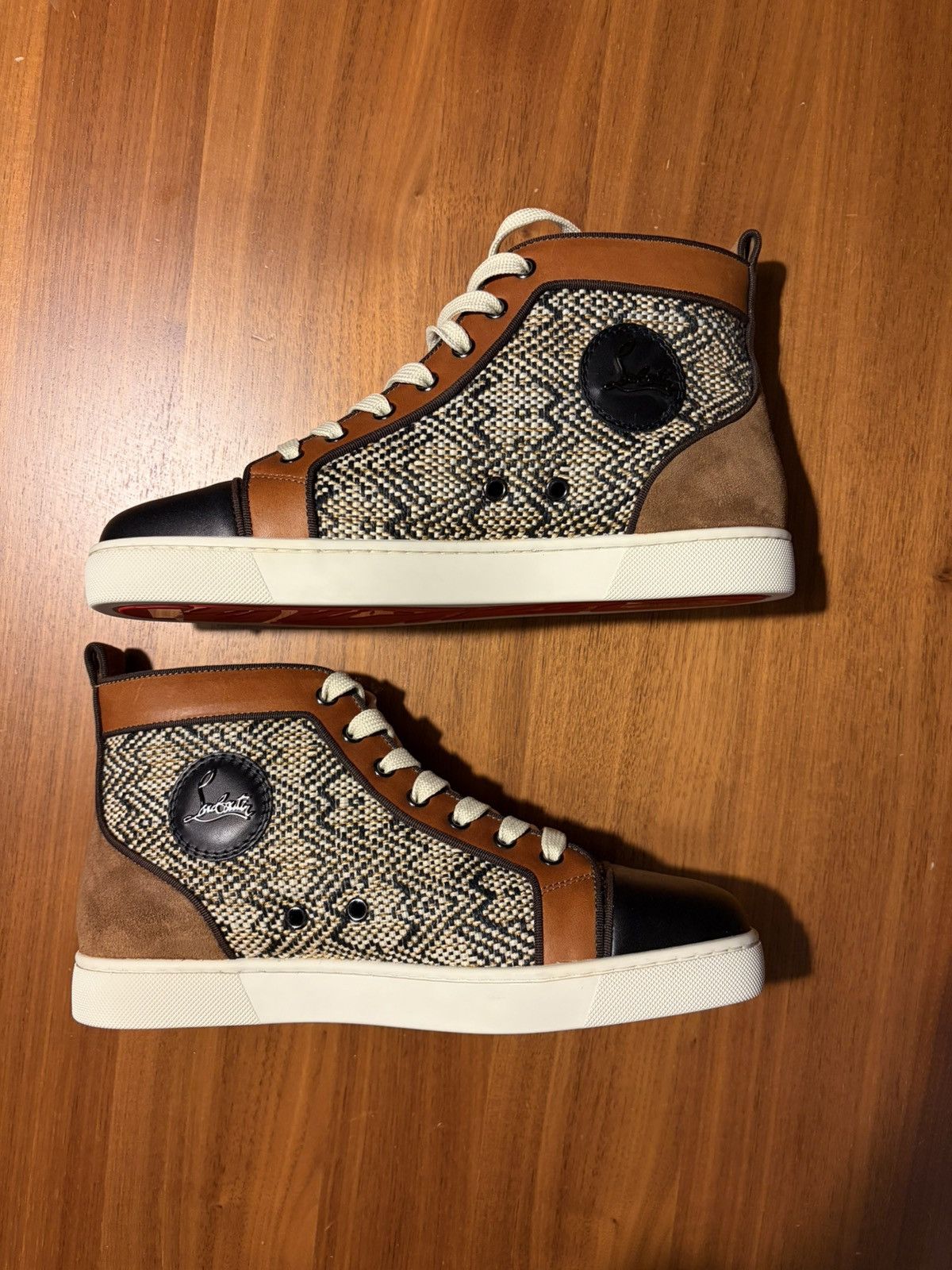Christian Louboutin Christian Louboutin Louis high top sneaker Size US 8 / EU 41 - 1 Thumbnail