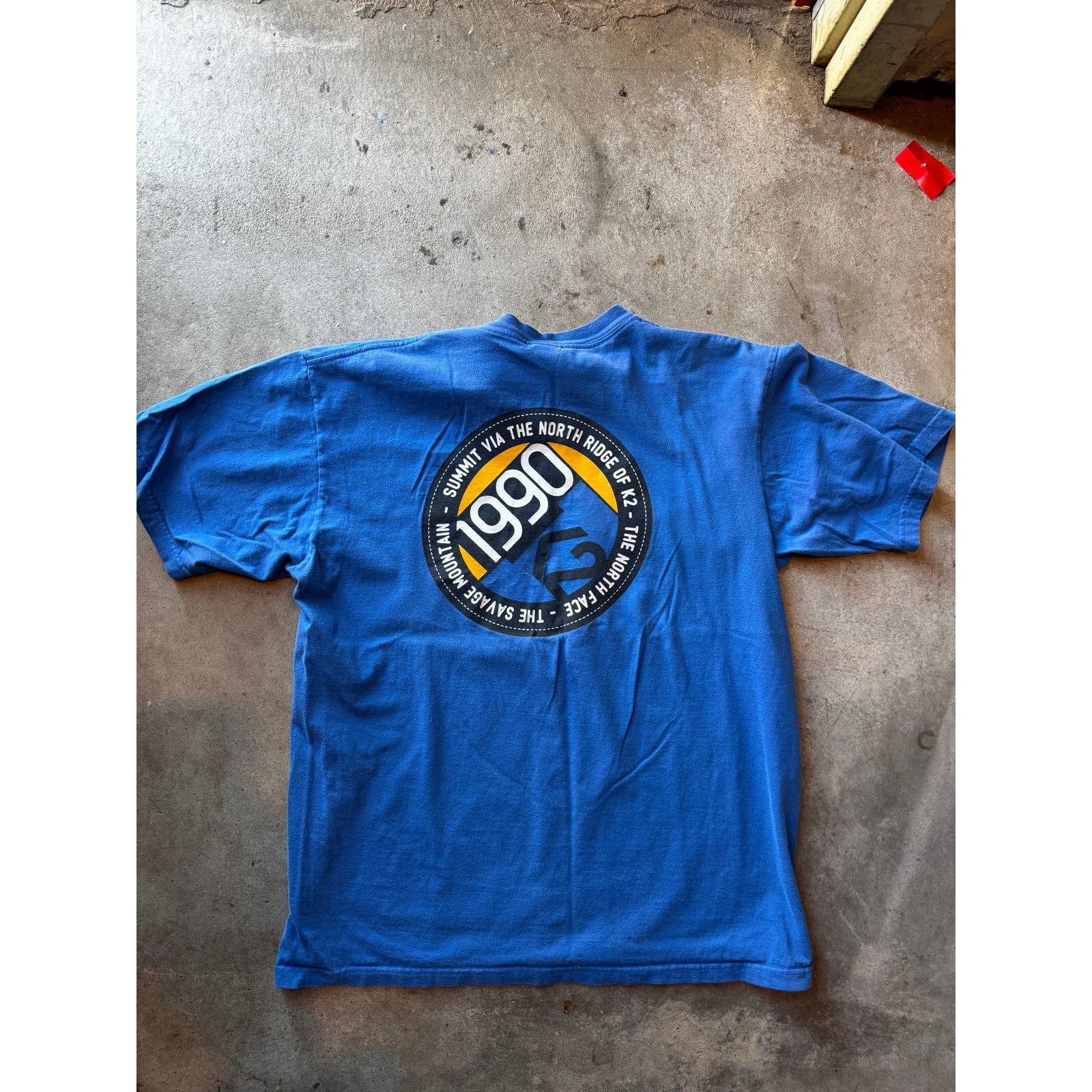 The North Face VTG The North Face Blue T-Shirt (M) Size US M / EU 48-50 / 2 - 2 Thumbnail