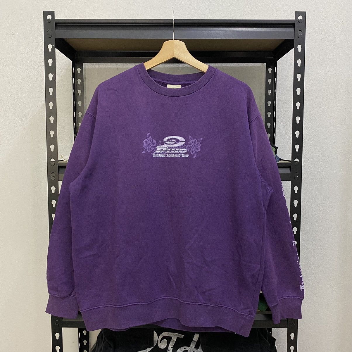 Vintage Vintage Piko Hawaiian Longboard Sweatshirt Crewneck Size US L / EU 52-54 / 3 - 3 Thumbnail