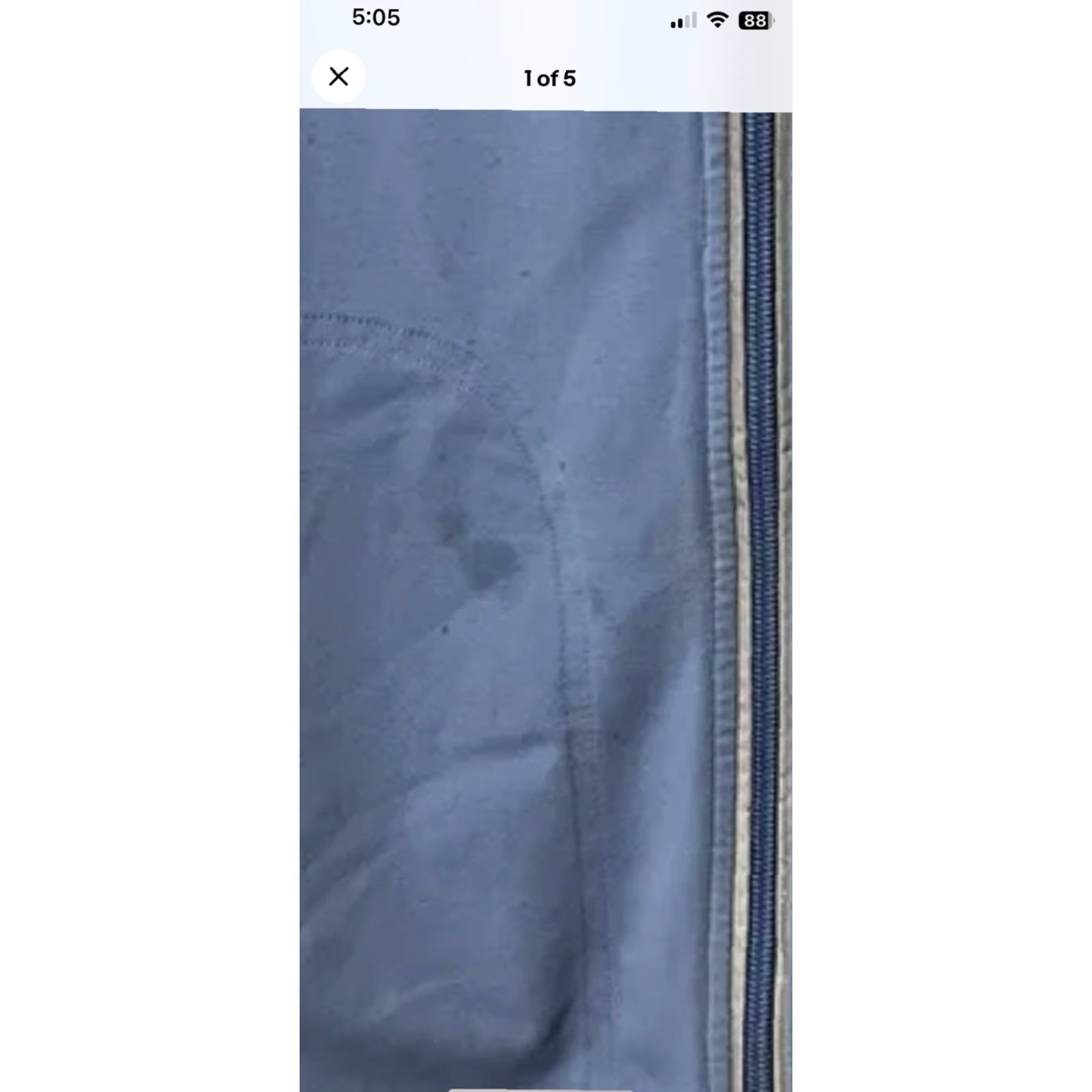 Nike Nike Dri-Fit Running Hooded Jacket Womens M Blue Full Zip Lightweight Casual Activewear Outdoor Hiking Running & Jogging Walking Size M / US 6-8 / IT 42-44 - 6 Thumbnail