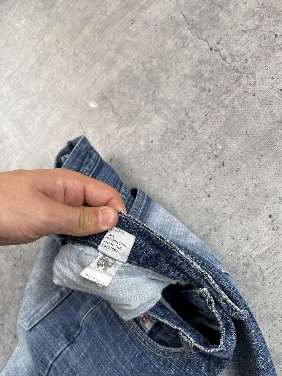 Diesel × Vintage CRAZY FLARED DIESEL JEANS If Six Was Nine japanese style Size US 30 / EU 46 - 12 Thumbnail