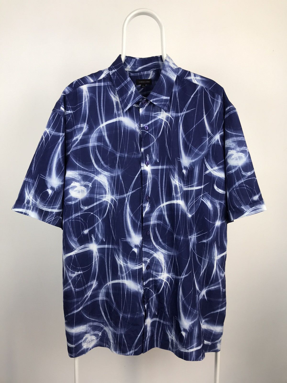 Vintage Vintage Florence + Fred Short Sleeve Shirt Graphic Print Size US XXL / EU 58 / 5 - 1 Thumbnail