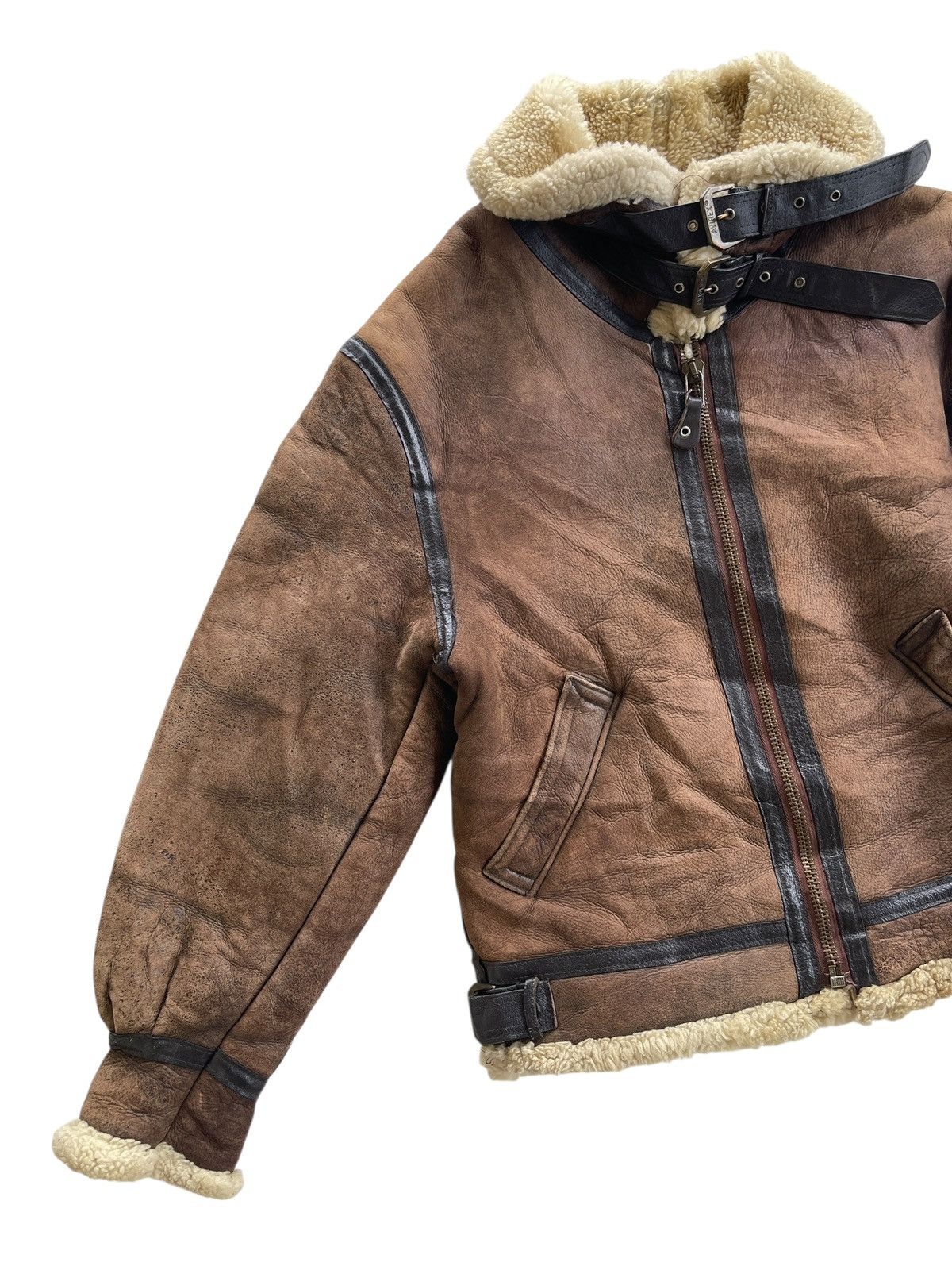 Avirex Avirex Type B-3 Sheepskin Shearling Jacket (size 38) Size US M / EU 48-50 / 2 - 7 Thumbnail