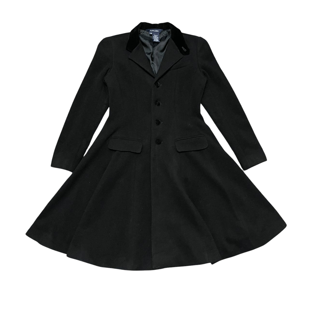 Polo Ralph Lauren Vintage Polo Ralph Lauren Wool Coat Dress Size XS / US 0-2 / IT 36-38 - 1 Thumbnail