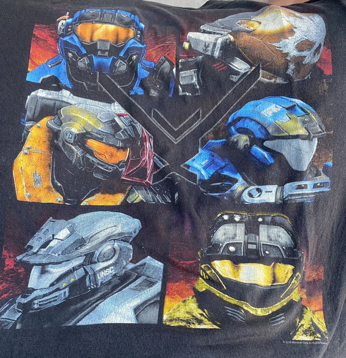 Halo × Playstation Vintage XBOX 360 Halo Reach All Hero Size US L / EU 52-54 / 3 - 3 Thumbnail