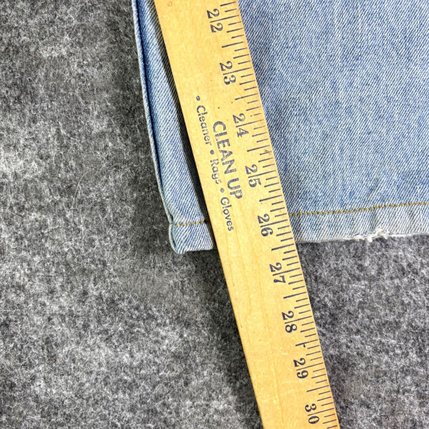 Levi's Levi's 505 Regular Fit Light Wash Denim Jeans Mens 36x26 Vintage No Size US 36 / EU 52 - 4 Thumbnail