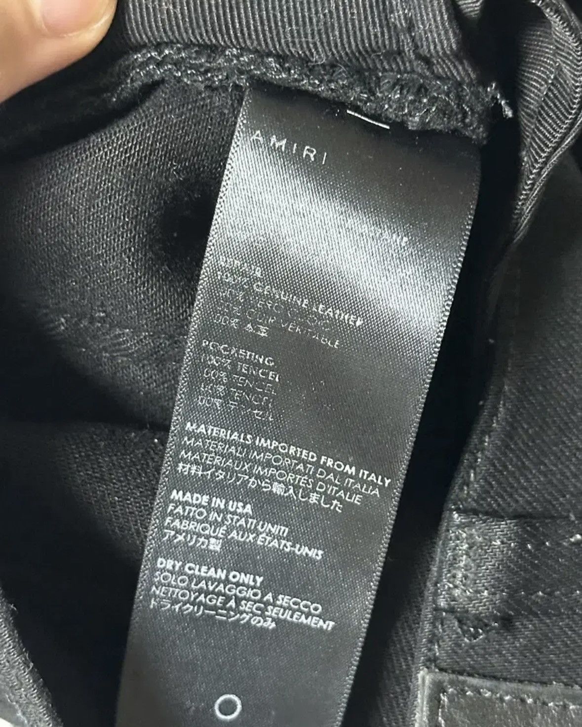 Amiri AMIRI MX0 Distressed Skinny Denim Jean Size US 29 - 6 Thumbnail