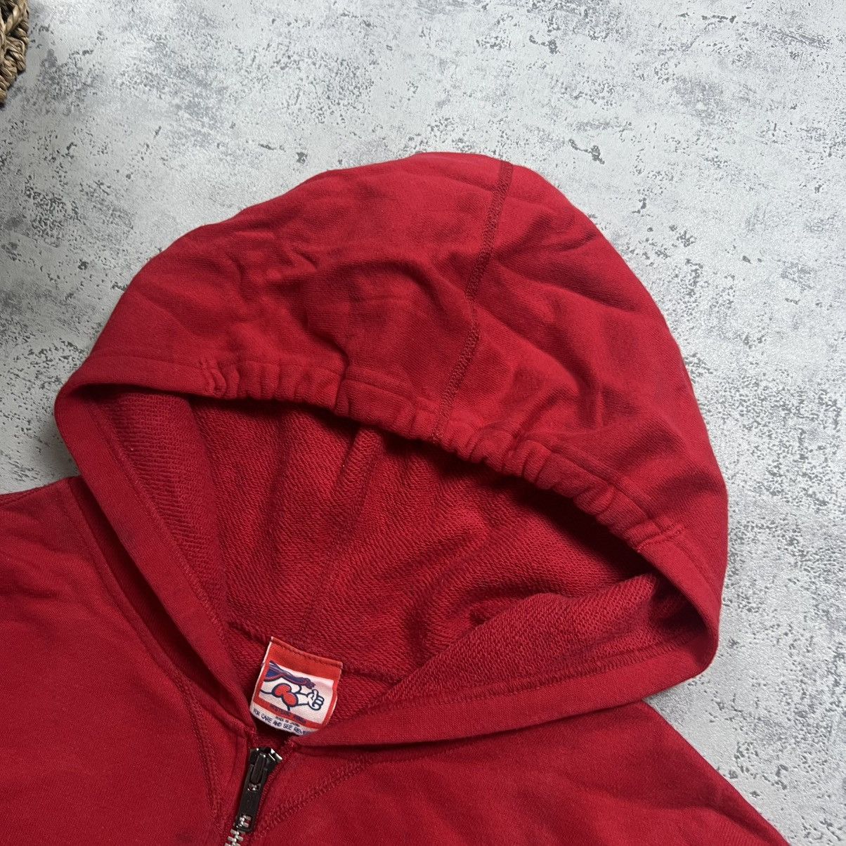 Hysteric Glamour 00s Hysteric Glamour Smile Jeans Vintage Y2K Zip Up Hoodie Size S / US 4 / IT 40 - 9 Thumbnail