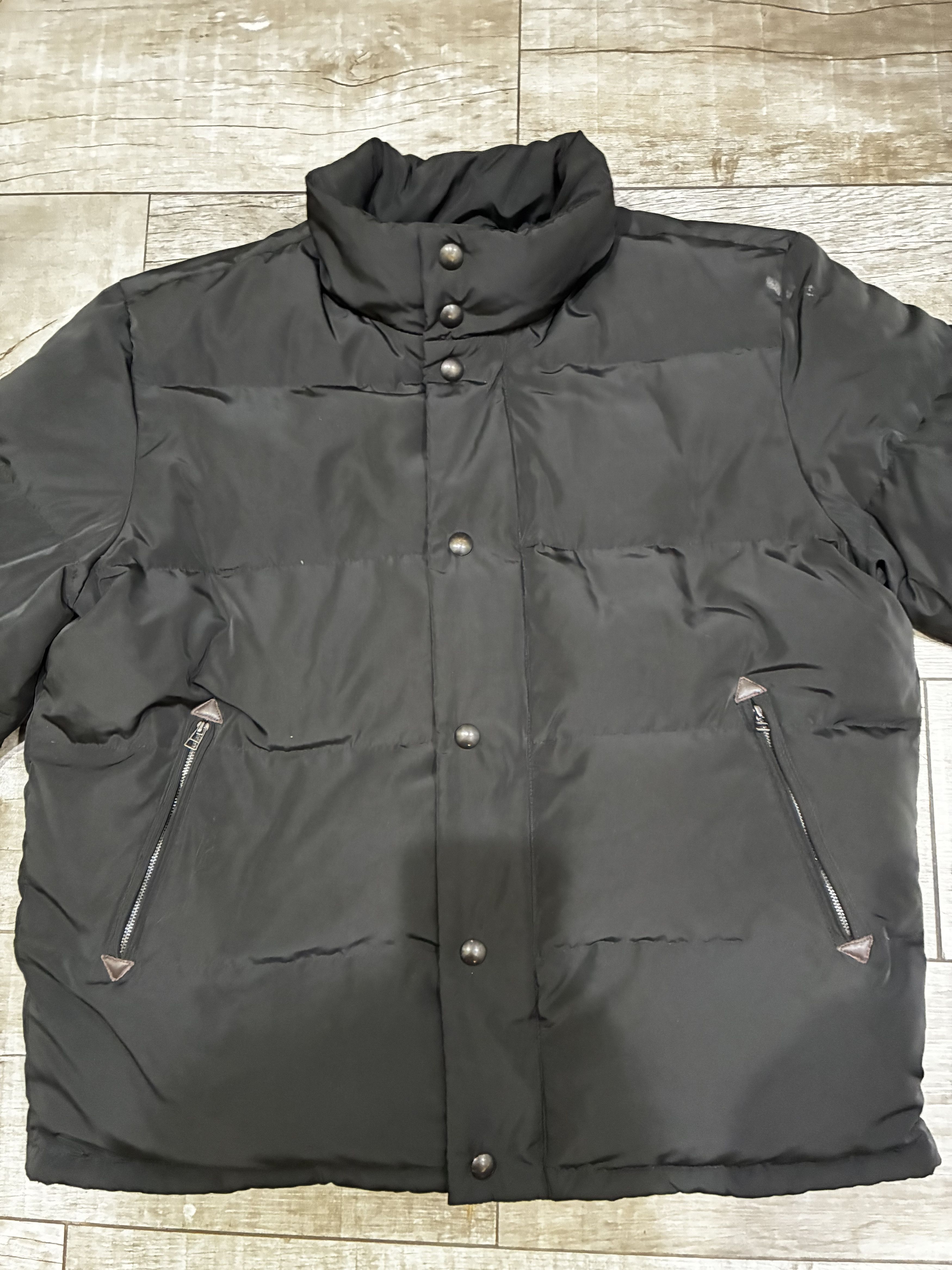 Saks Fifth Avenue Saks Fifth Avenue black winter duck down coat mens jacket XL Size US XL / EU 56 / 4 - 1 Thumbnail
